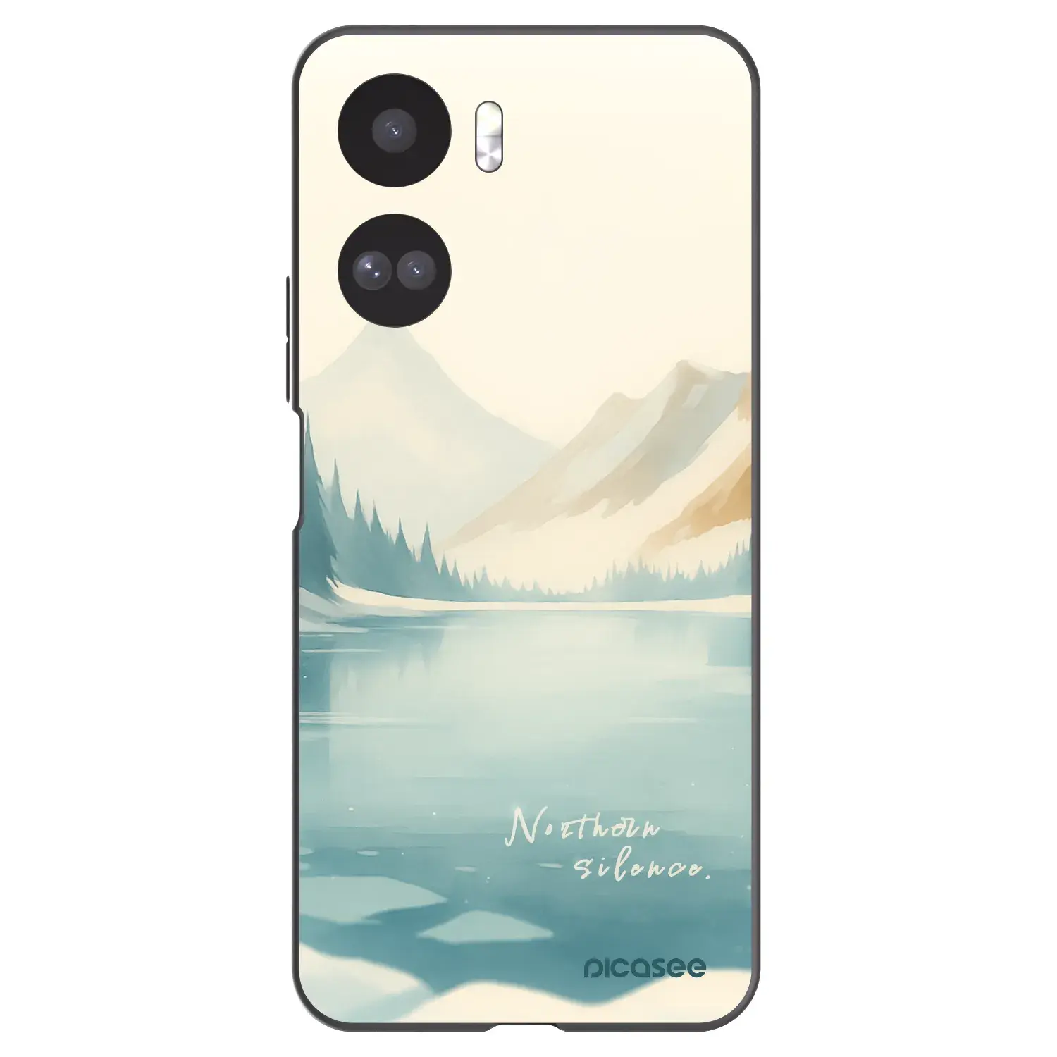 Silikonový černý obal pro Honor 90 Lite 5G - NOTHERN SILENCE
