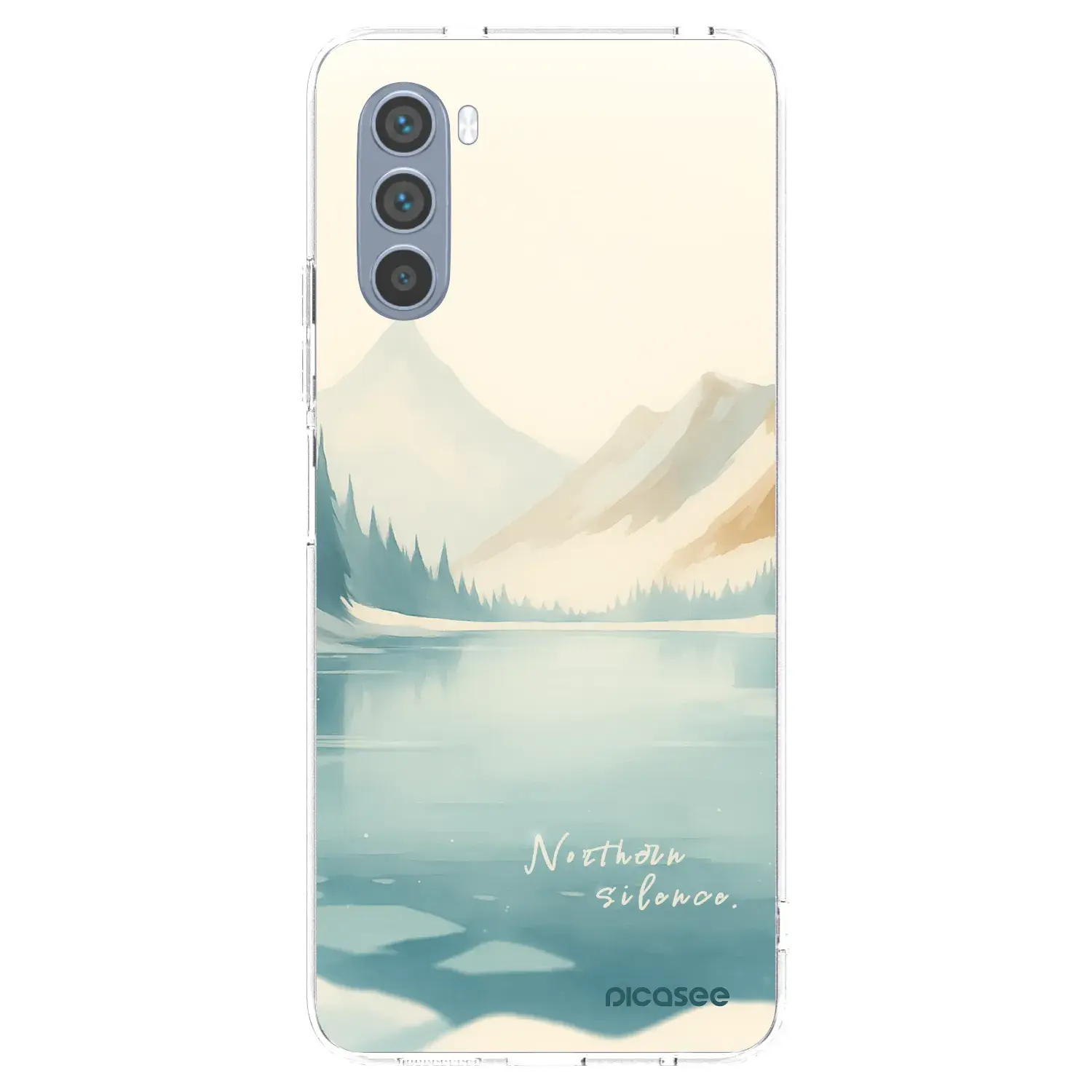 Silikonový průhledný obal pro Motorola Moto G62 - NOTHERN SILENCE