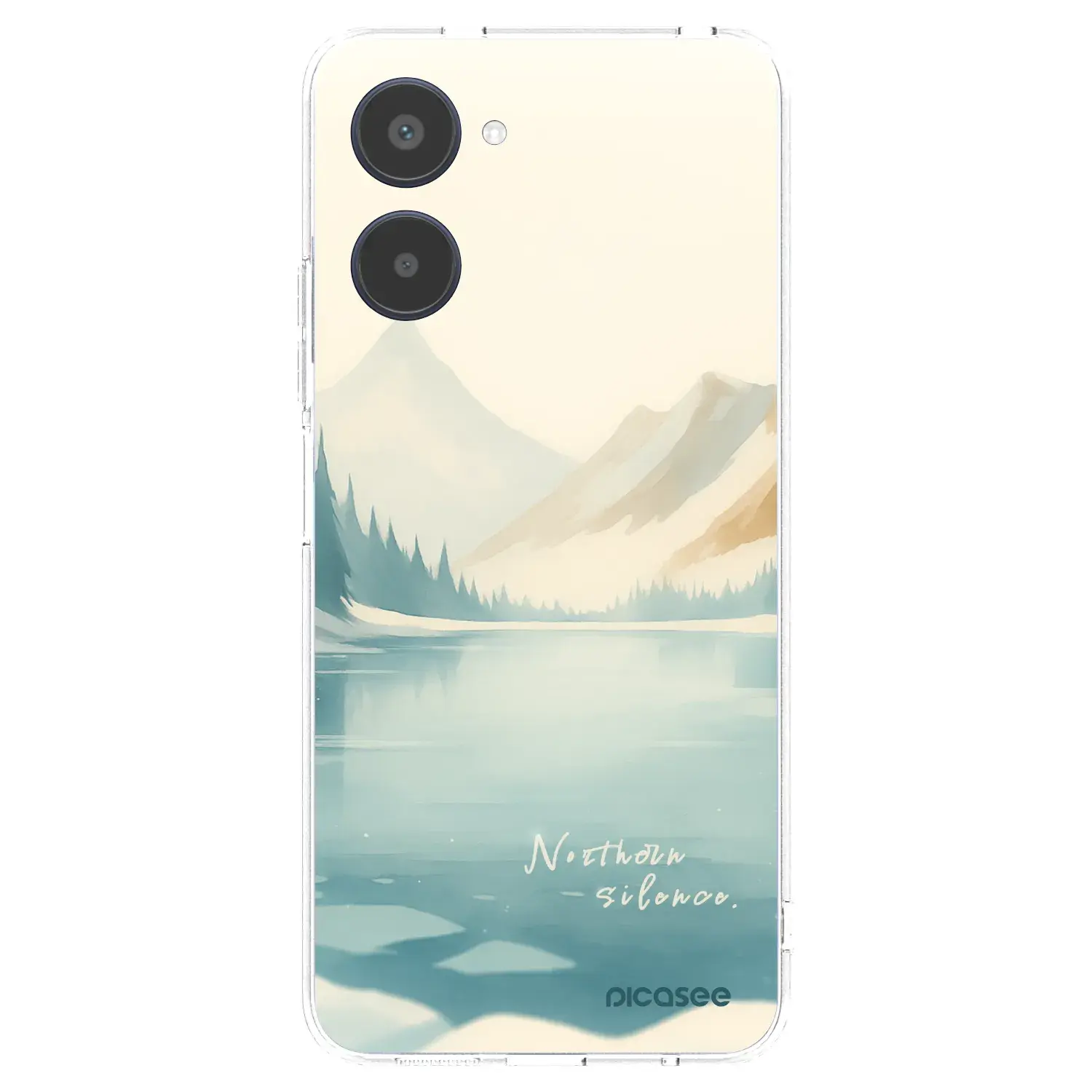 Silikonový průhledný obal pro Realme 10 4G - NOTHERN SILENCE