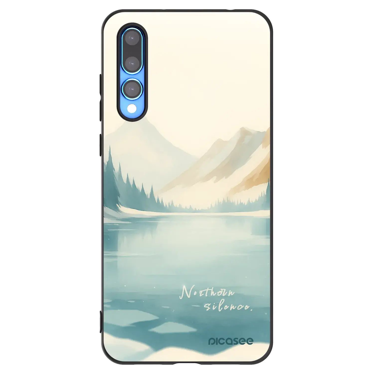 Silikonový černý obal pro Huawei P20 Pro - NOTHERN SILENCE