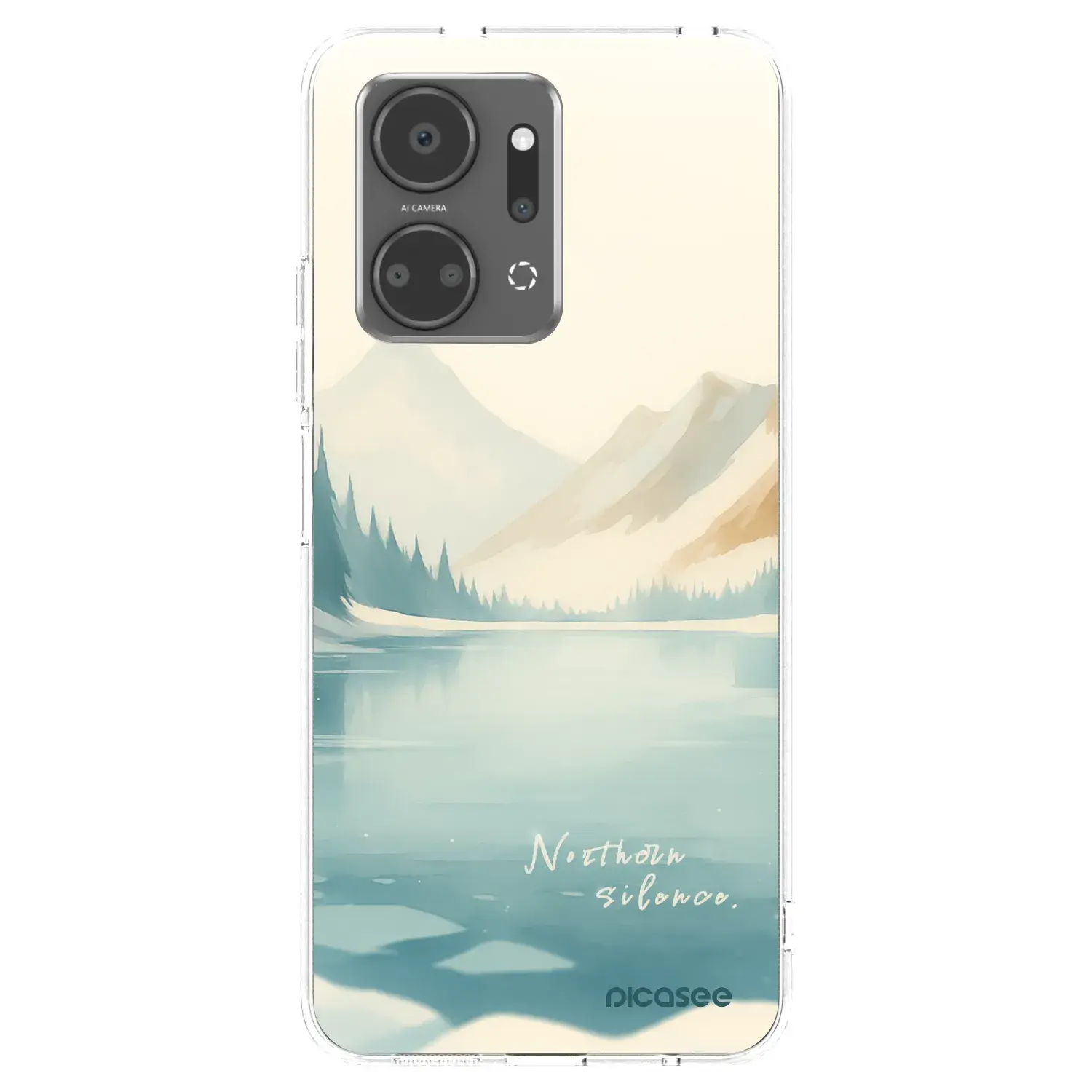 Silikonový průhledný obal pro Honor X7a - NOTHERN SILENCE