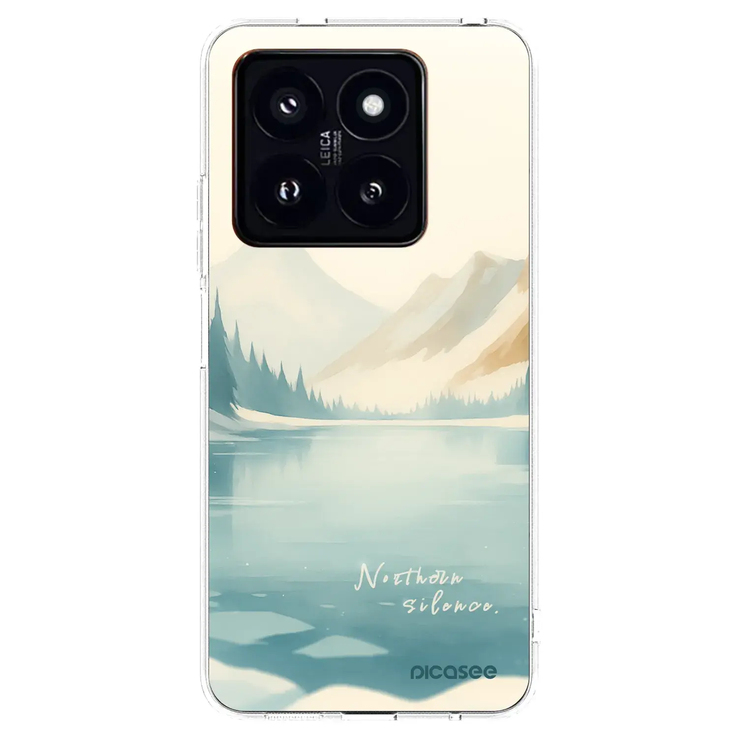 Silikonový průhledný obal pro Xiaomi 14 Pro - NOTHERN SILENCE