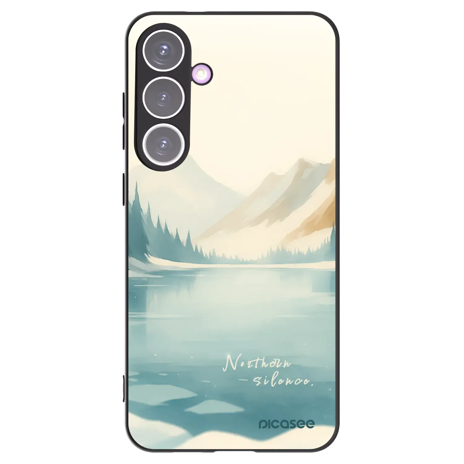 Silikonový černý obal pro Samsung Galaxy S24+ S926B 5G - NOTHERN SILENCE