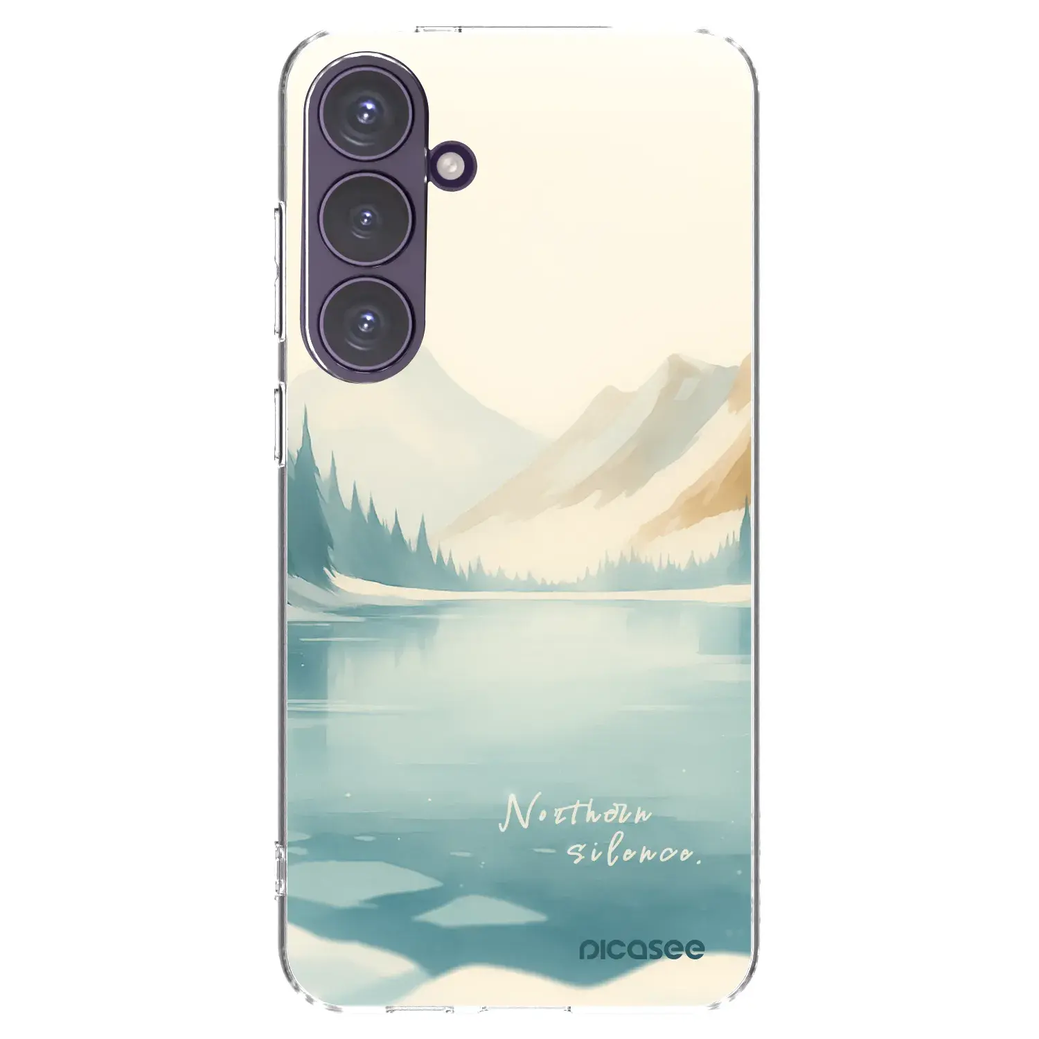 Silikonový průhledný obal pro Samsung Galaxy S24+ S926B 5G - NOTHERN SILENCE