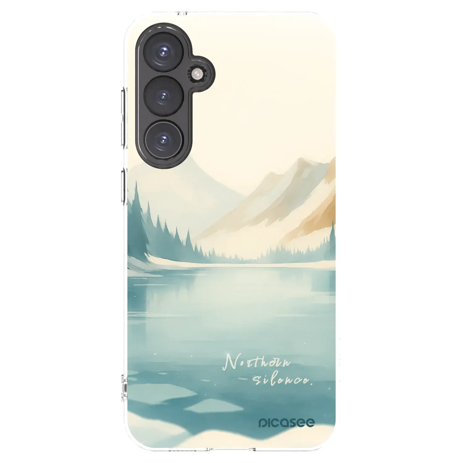 Silikonový průhledný obal pro Samsung Galaxy S23 FE S711B - NOTHERN SILENCE