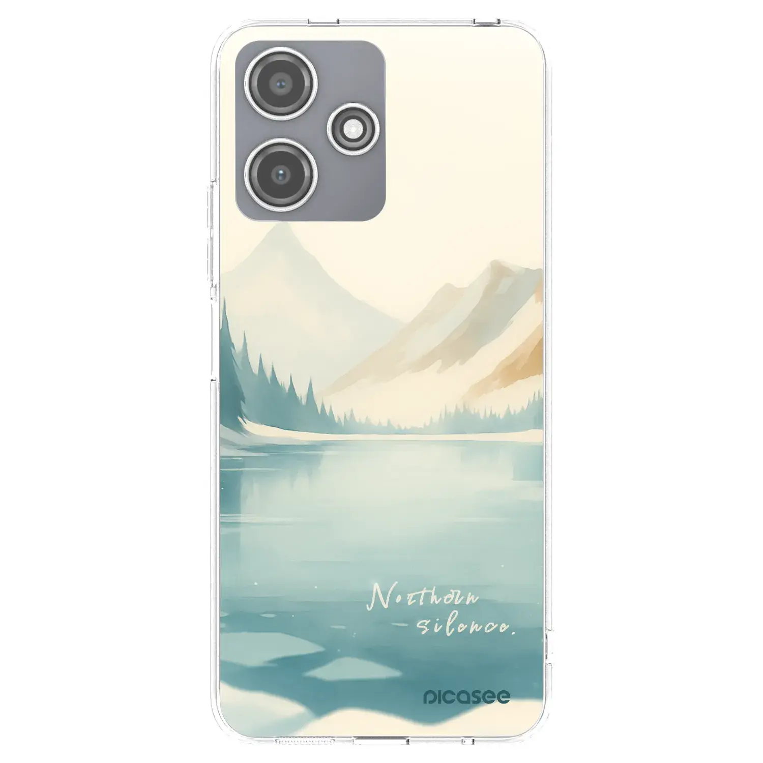Silikonový průhledný obal pro Xiaomi Redmi 12 5G - NOTHERN SILENCE