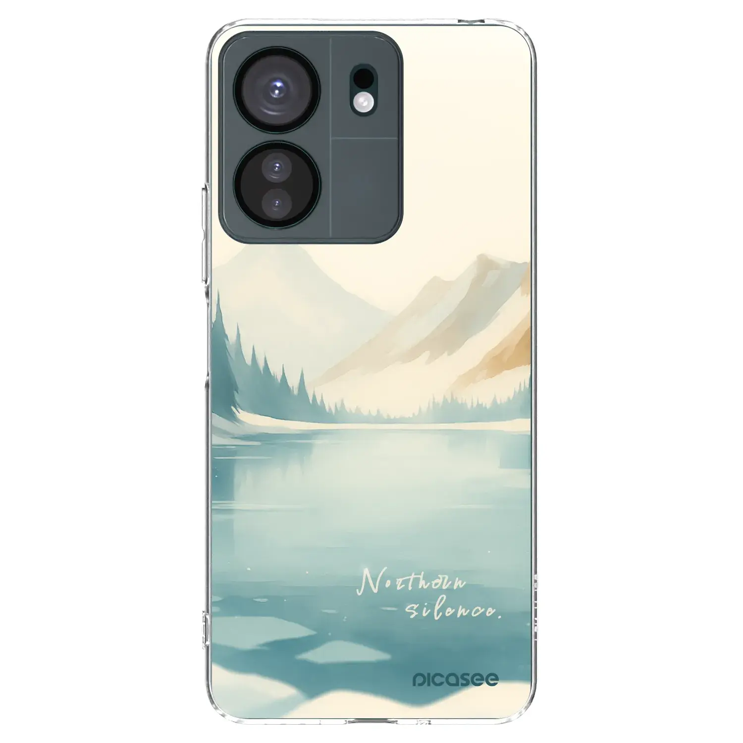 Silikonový průhledný obal pro Xiaomi Redmi 13C 4G - NOTHERN SILENCE