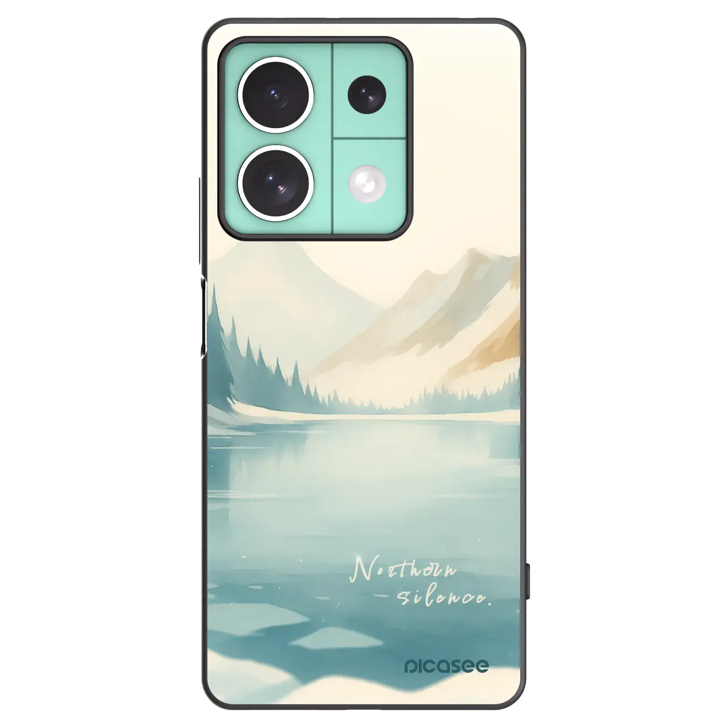 Silikonový černý obal pro Xiaomi Redmi Note 13 5G - NOTHERN SILENCE