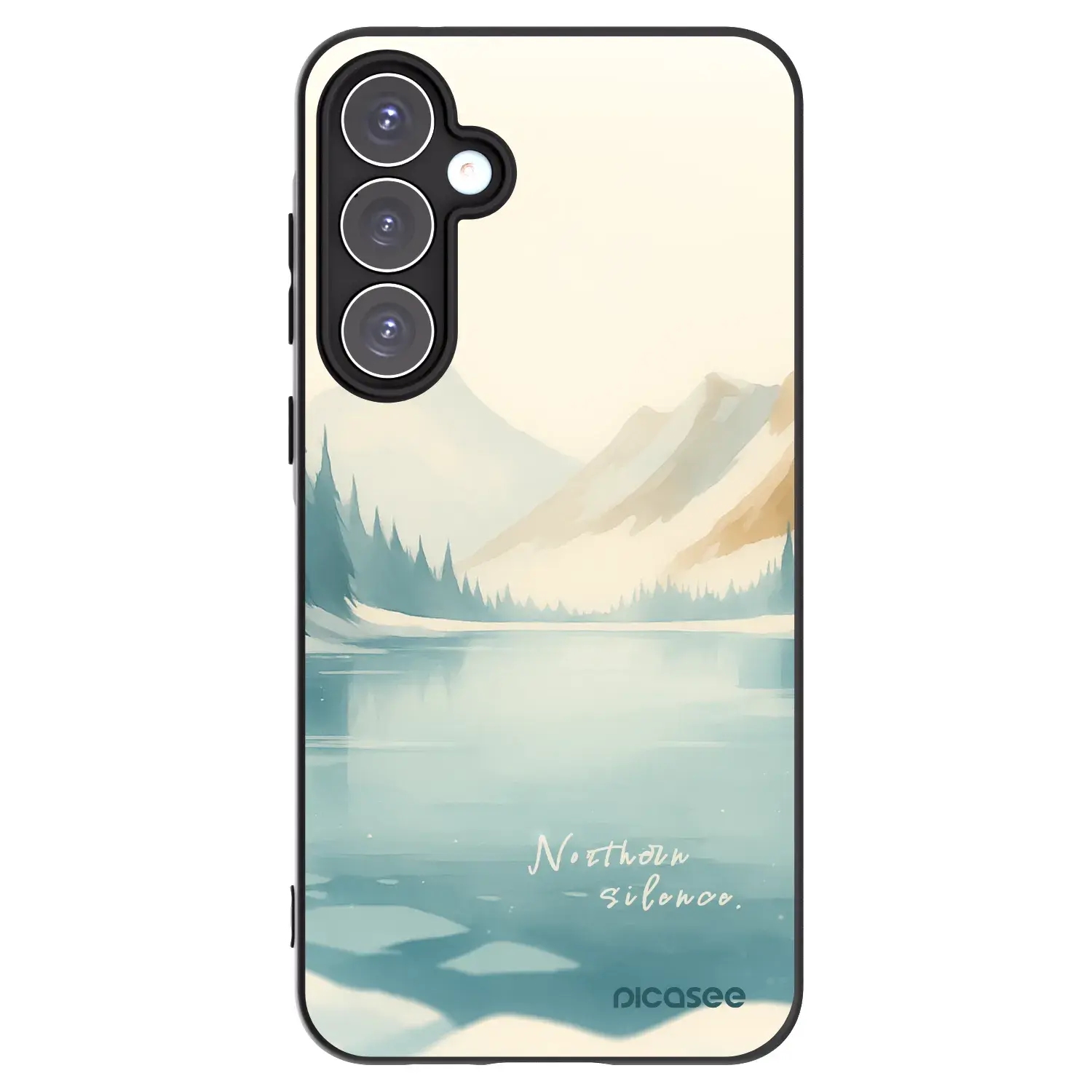 Silikonový černý obal pro Samsung Galaxy A55 5G A556B - NOTHERN SILENCE
