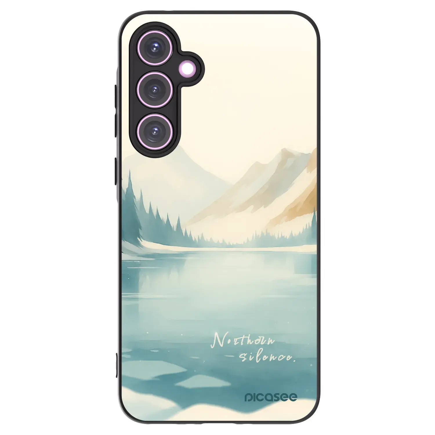 Silikonový černý obal pro Samsung Galaxy A35 5G A356B - NOTHERN SILENCE