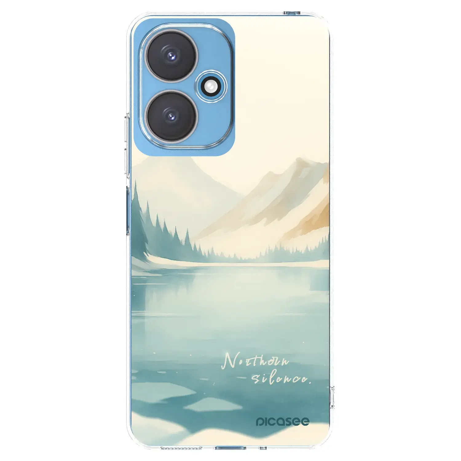 Silikonový průhledný obal pro Xiaomi Redmi 13C 5G - NOTHERN SILENCE