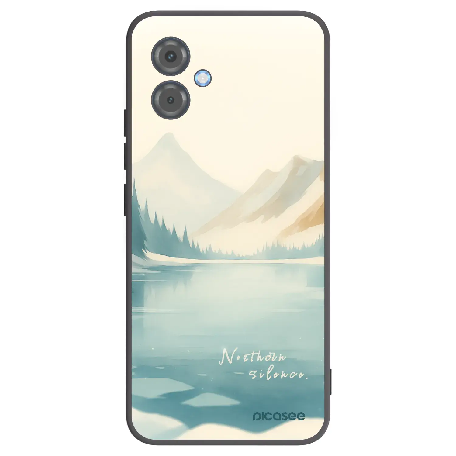 Silikonový černý obal pro Motorola Moto G14 - NOTHERN SILENCE