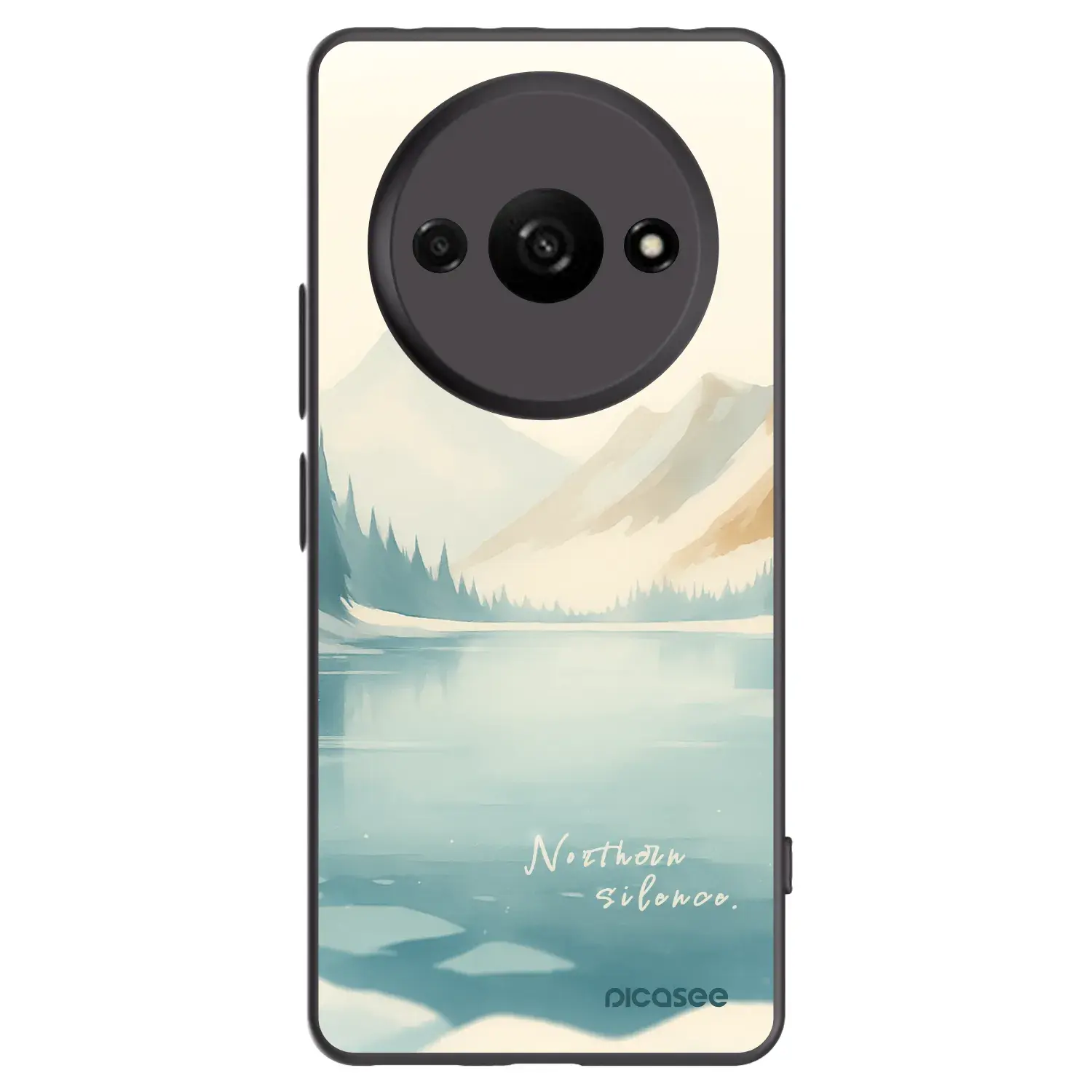 Silikonový černý obal pro Xiaomi Redmi A3 - NOTHERN SILENCE