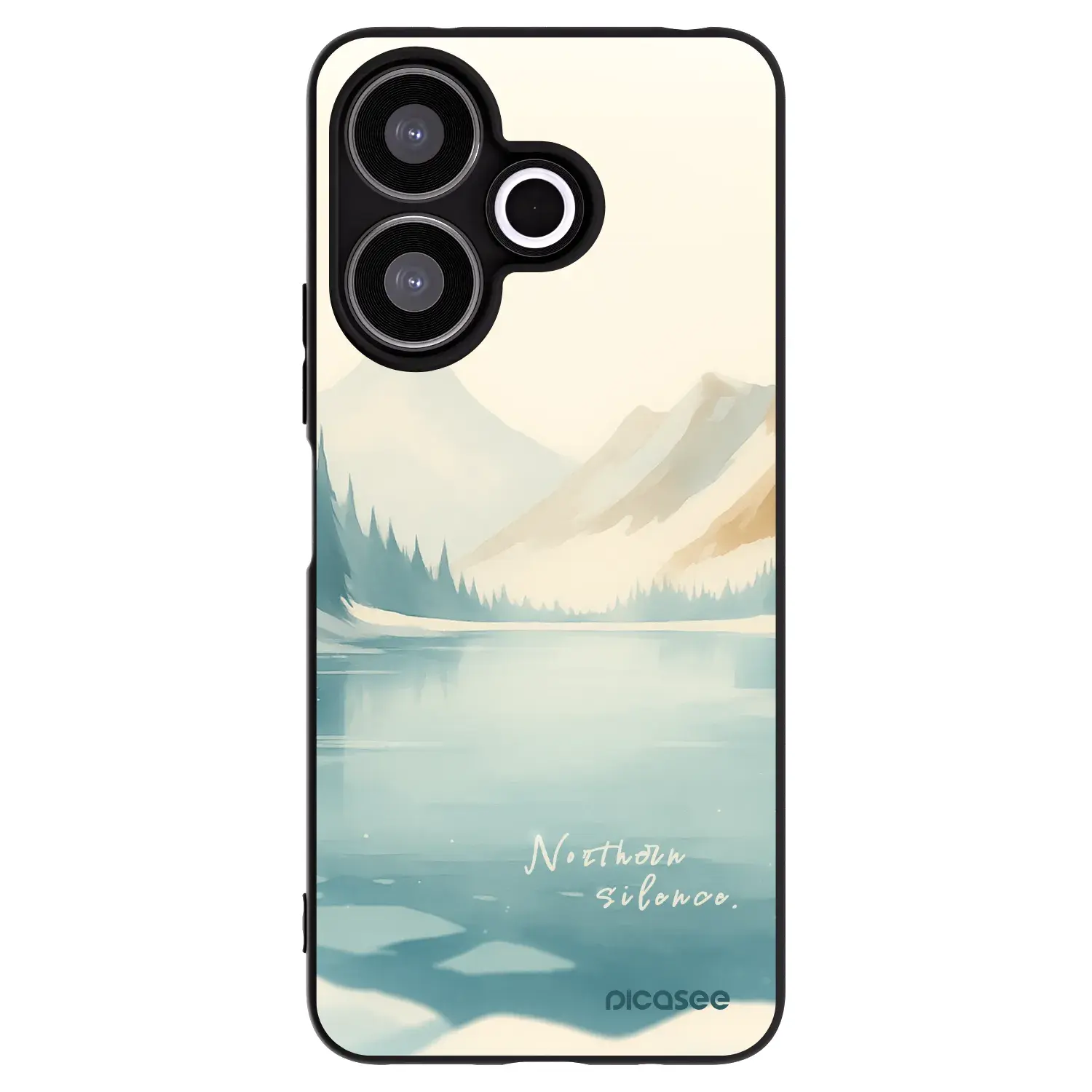 Silikonový černý obal pro Xiaomi Redmi 13 4G - NOTHERN SILENCE