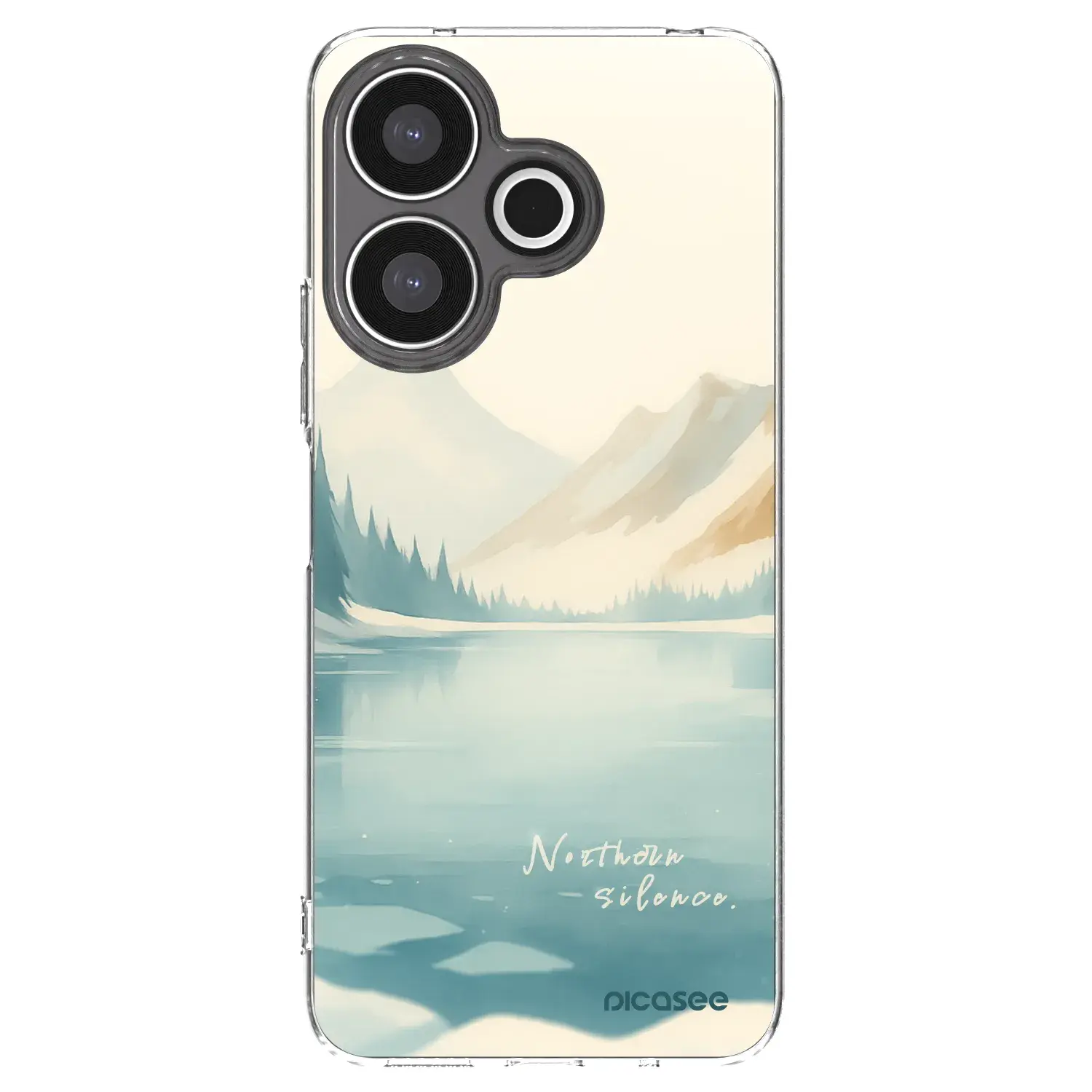 Silikonový průhledný obal pro Xiaomi Redmi 13 4G - NOTHERN SILENCE