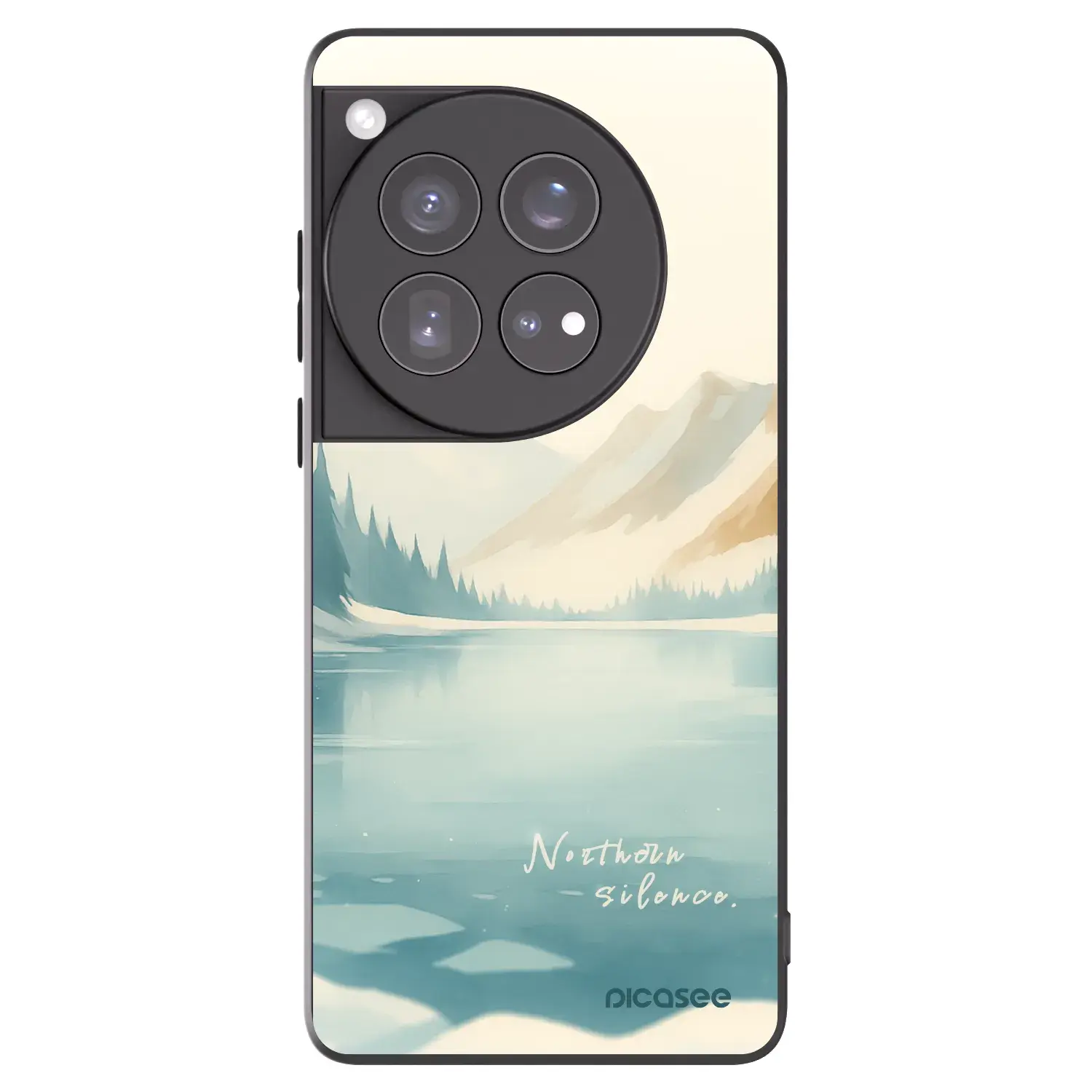 Silikonový černý obal pro OnePlus 12 5G - NOTHERN SILENCE