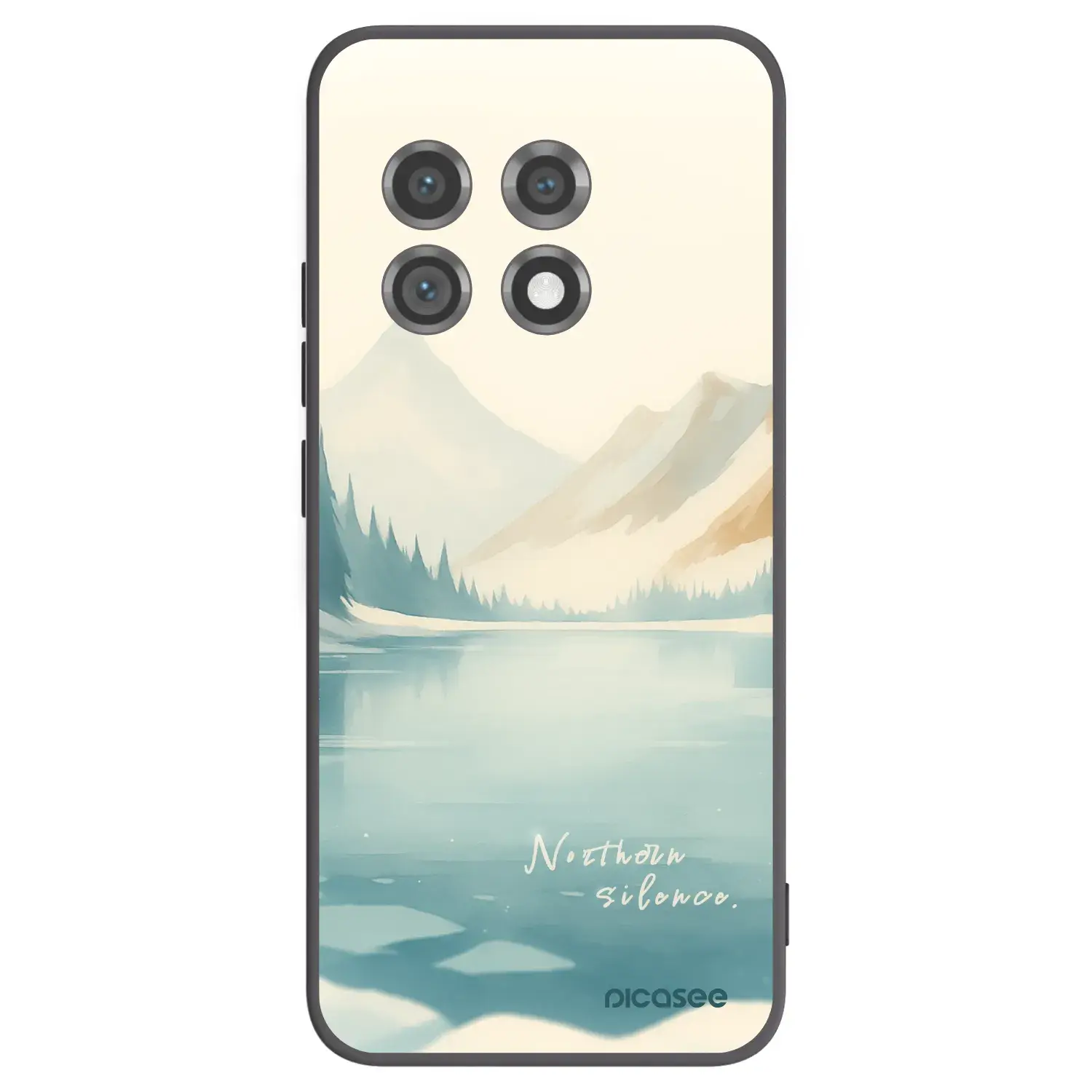 Silikonový černý obal pro OnePlus 11 5G - NOTHERN SILENCE