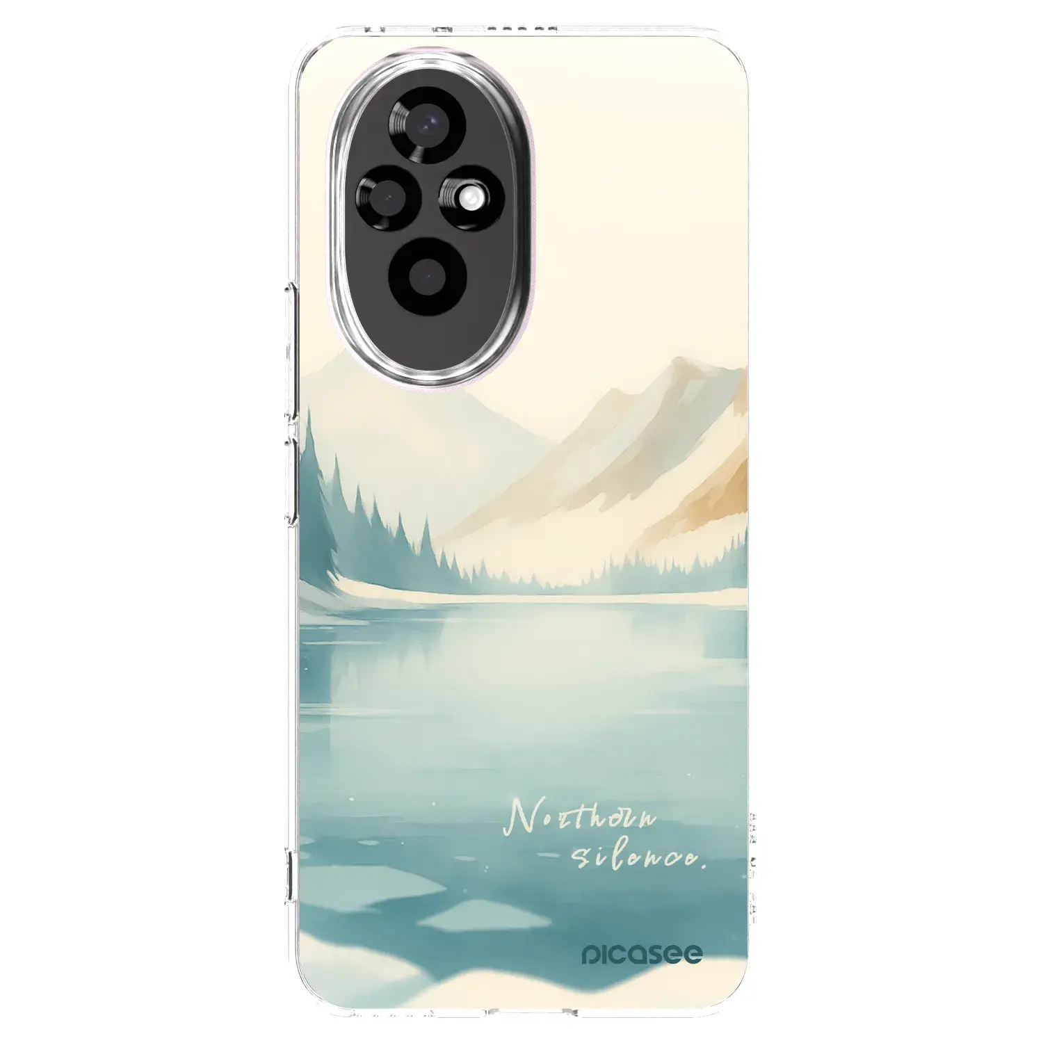 Silikonový průhledný obal pro Honor 200 Pro 5G - NOTHERN SILENCE