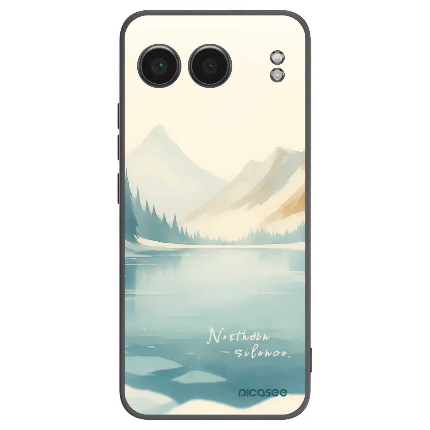 Silikonový černý obal pro OnePlus Nord 4 - NOTHERN SILENCE