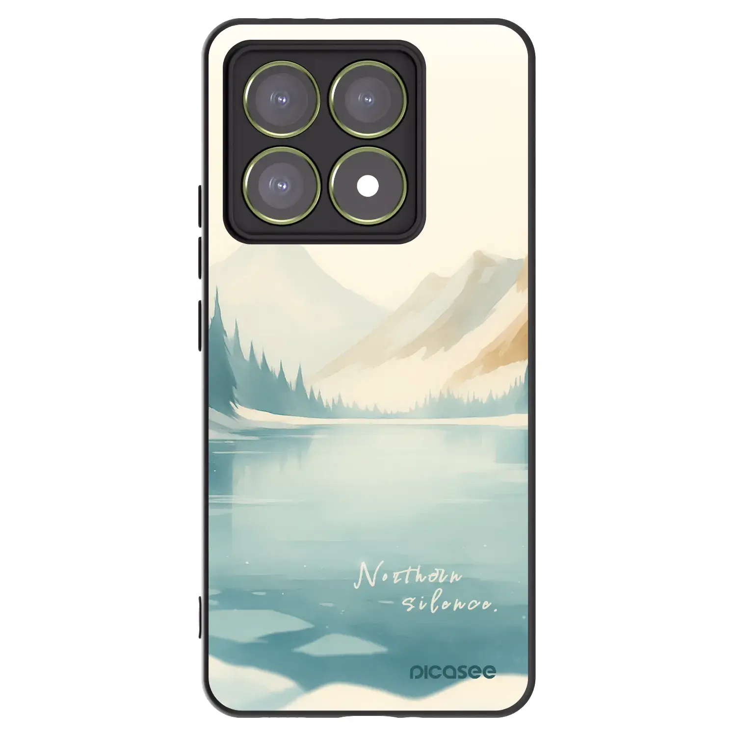 Silikonový černý obal pro Xiaomi 14T - NOTHERN SILENCE