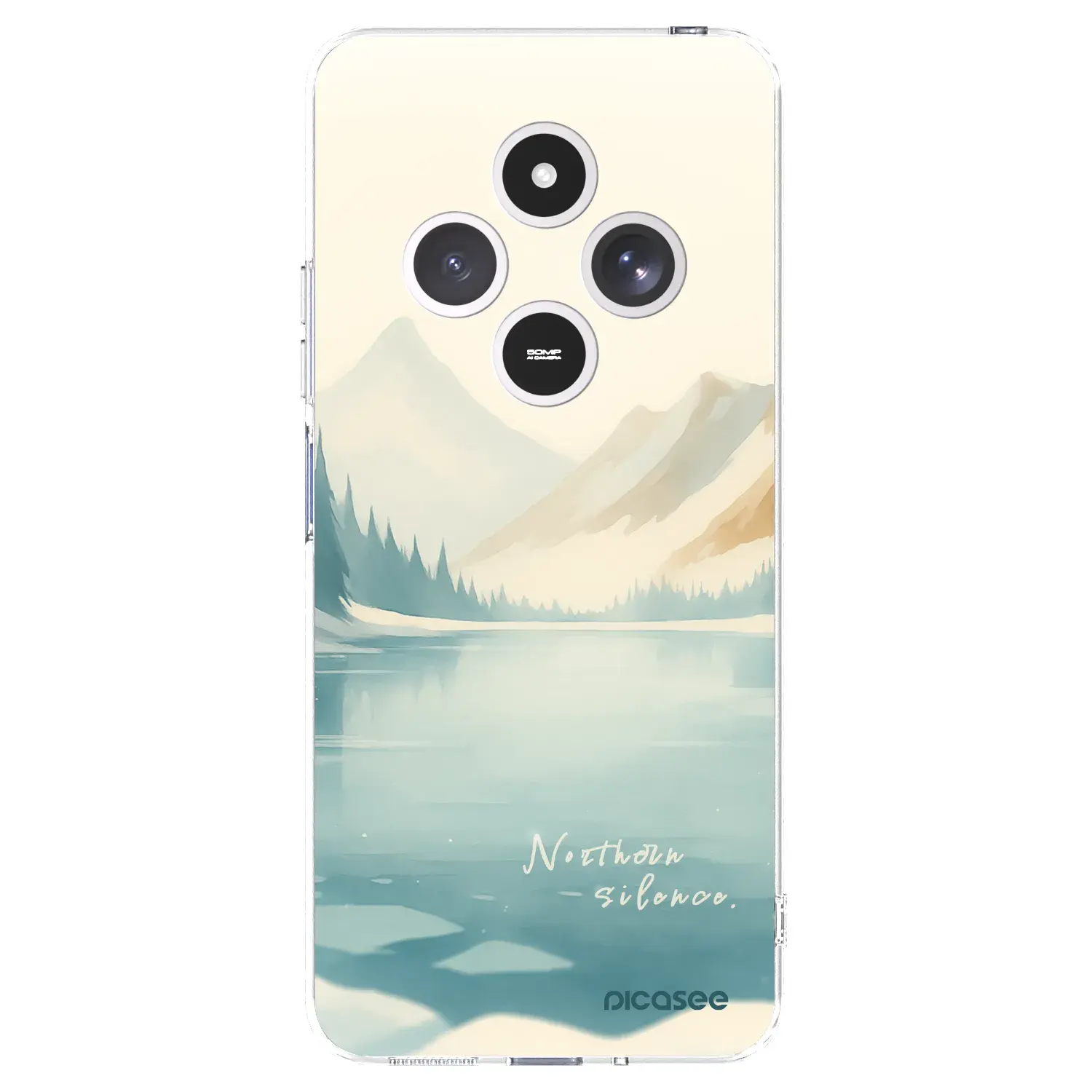 Silikonový průhledný obal pro Xiaomi Redmi 14C - NOTHERN SILENCE