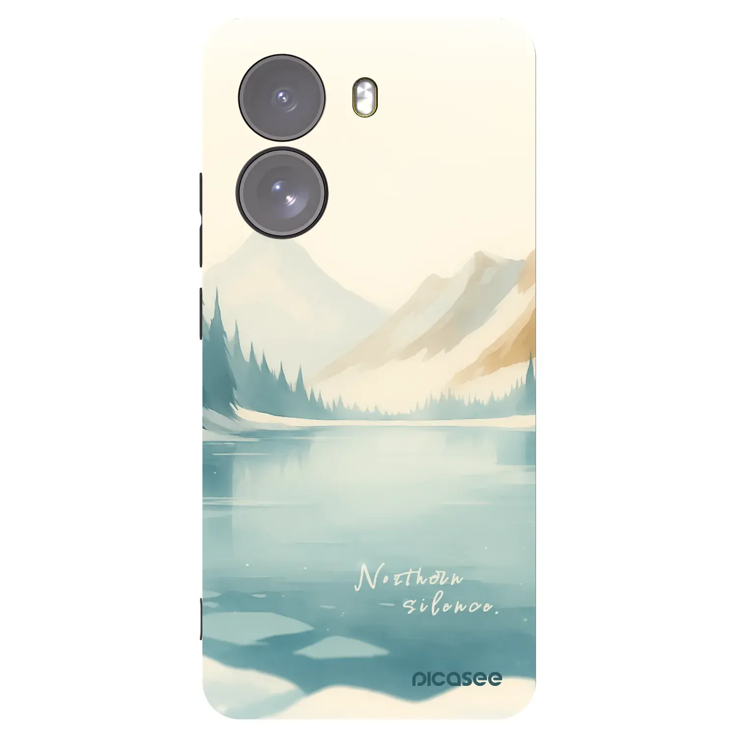 Silikonový černý obal pro Xiaomi Poco X7 - NOTHERN SILENCE