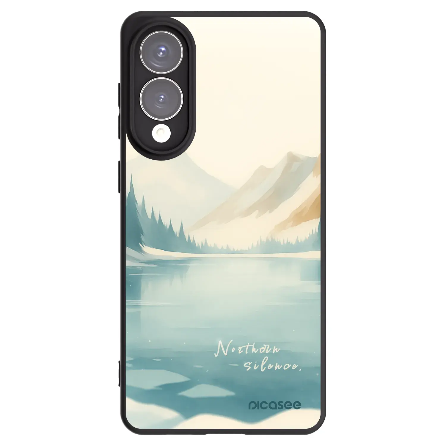 Silikonový černý obal pro Samsung Galaxy S25 Edge 5G - NOTHERN SILENCE