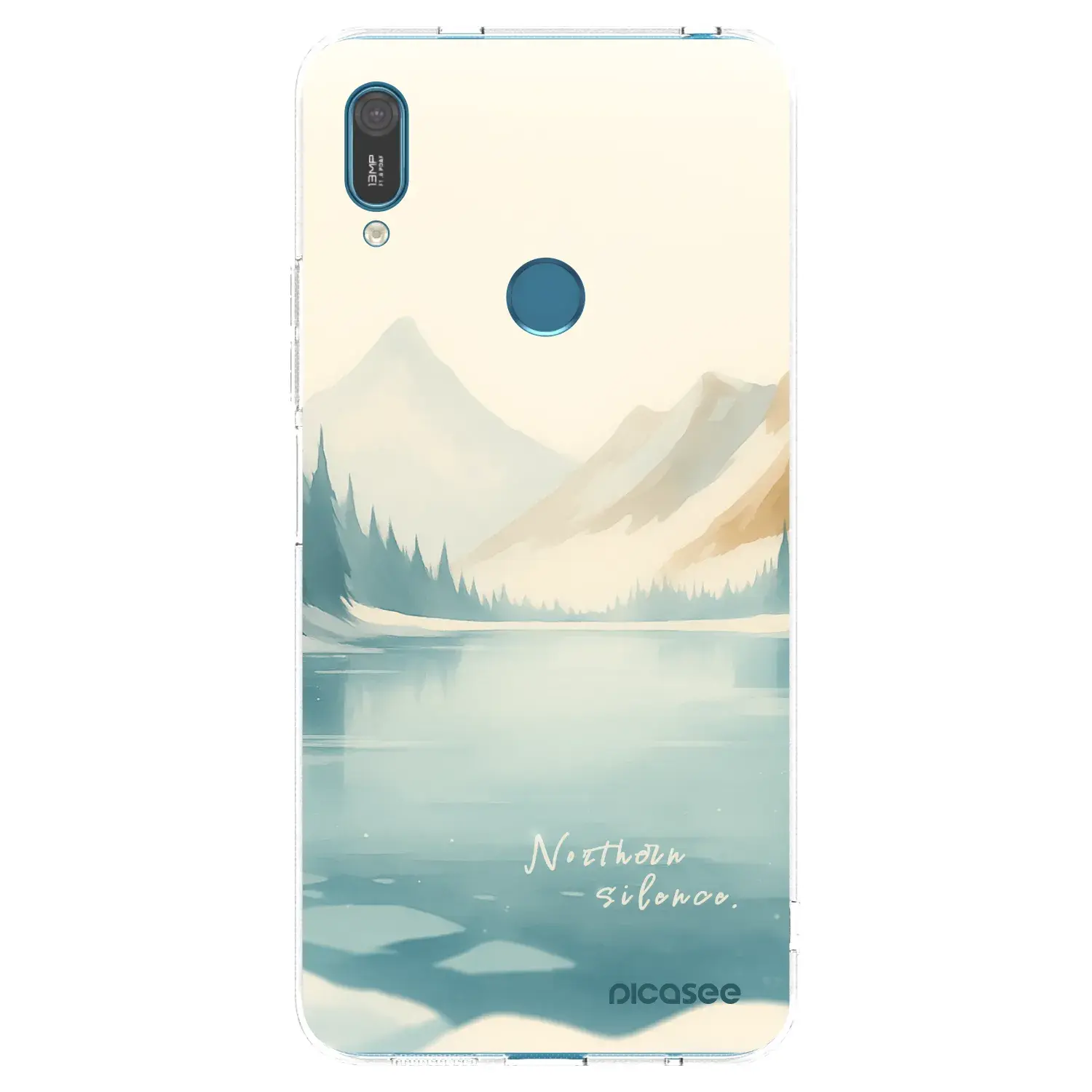 Silikonový průhledný obal pro Huawei Y7 2019 - NOTHERN SILENCE