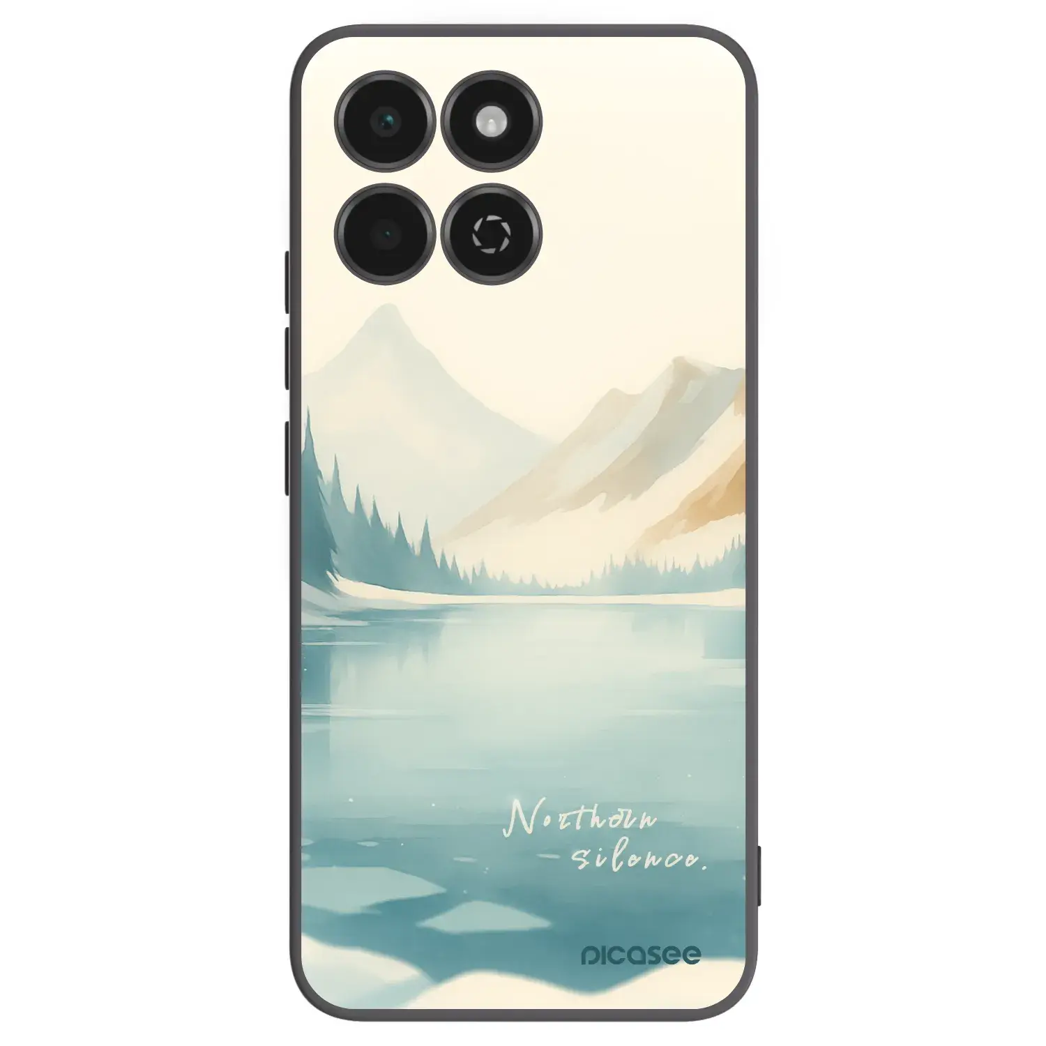 Silikonový černý obal pro Honor 200 Smart 5G - NOTHERN SILENCE