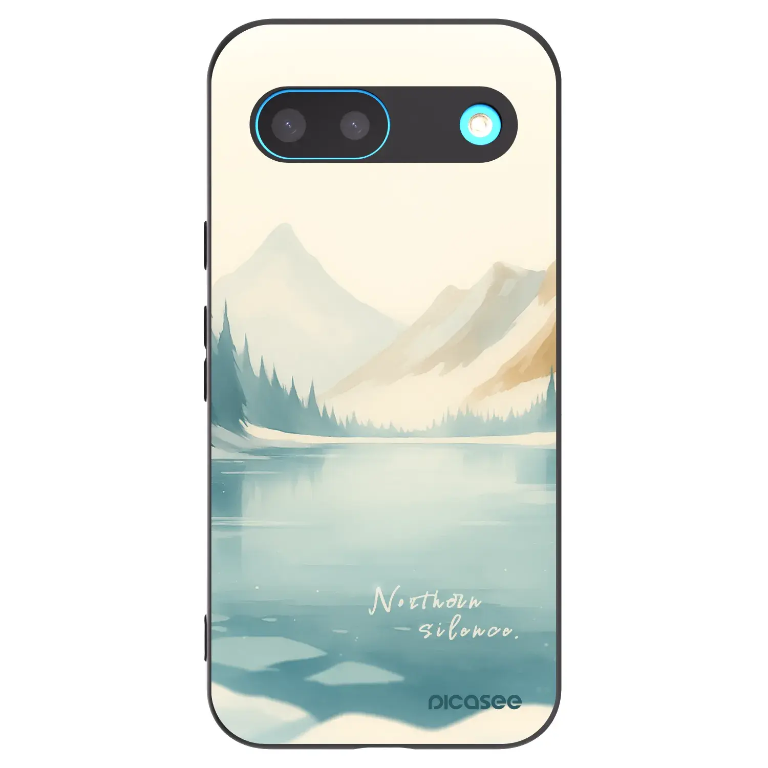 Silikonový černý obal pro Google Pixel 8 - NOTHERN SILENCE
