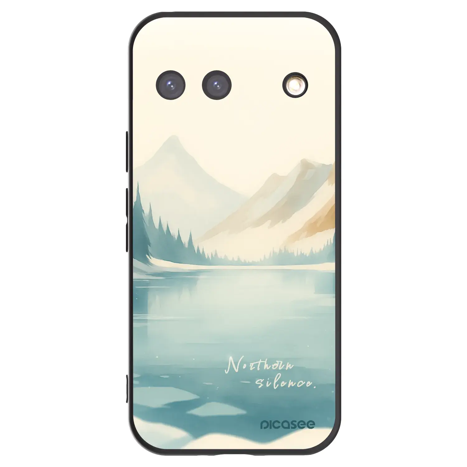 Silikonový černý obal pro Google Pixel 9 - NOTHERN SILENCE