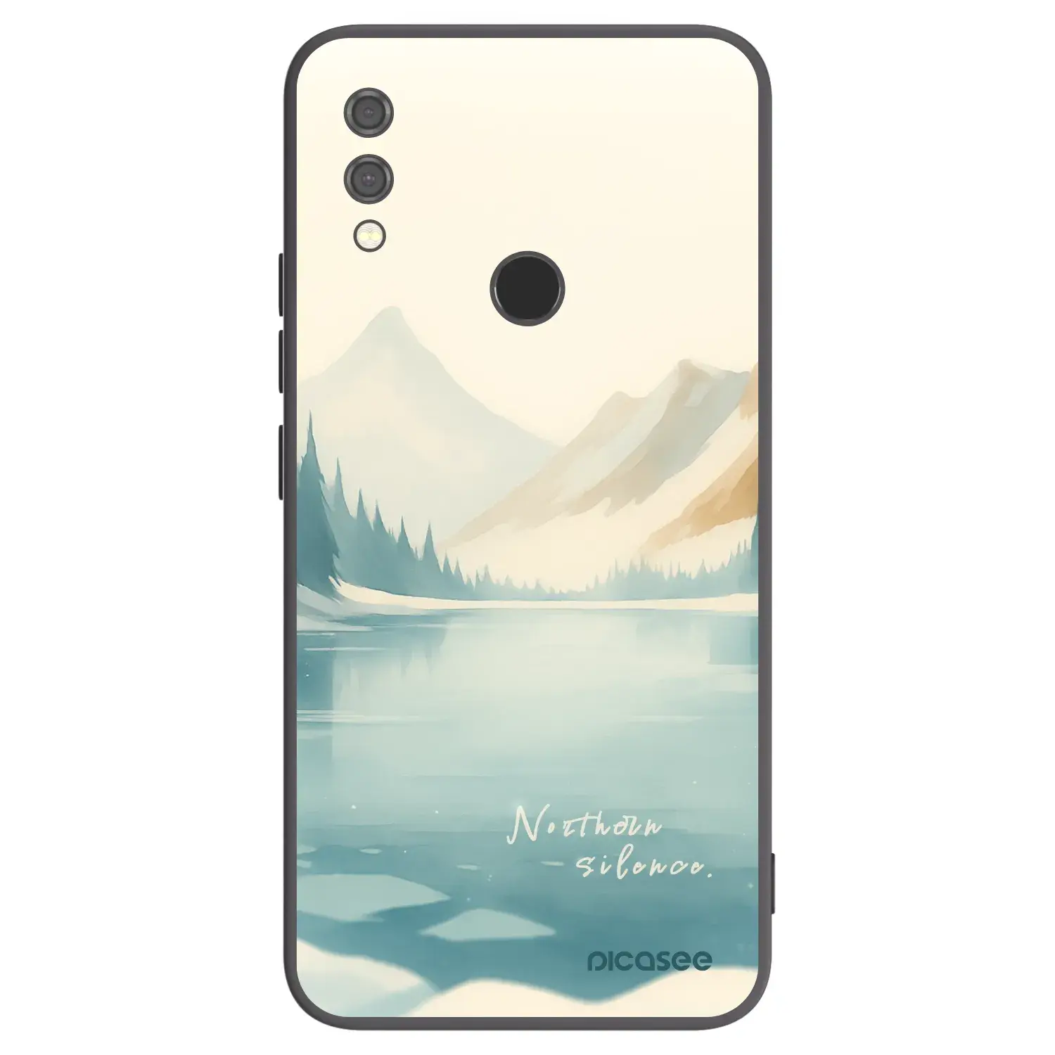 Silikonový černý obal pro Xiaomi Redmi Note 7 - NOTHERN SILENCE