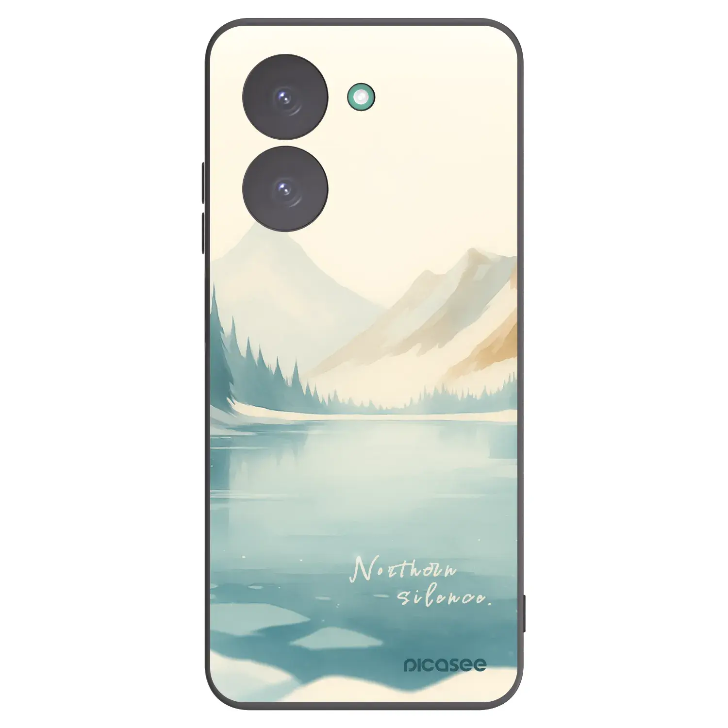 Silikonový černý obal pro Xiaomi Redmi A5 - NOTHERN SILENCE