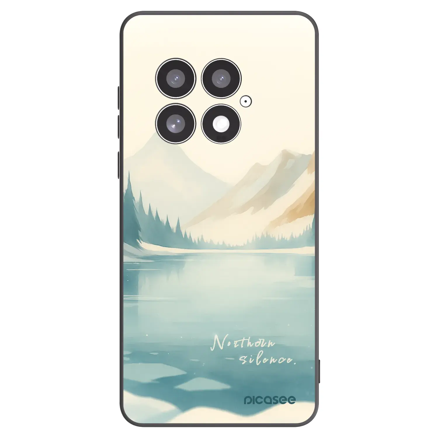 Silikonový černý obal pro OnePlus 13 5G - NOTHERN SILENCE