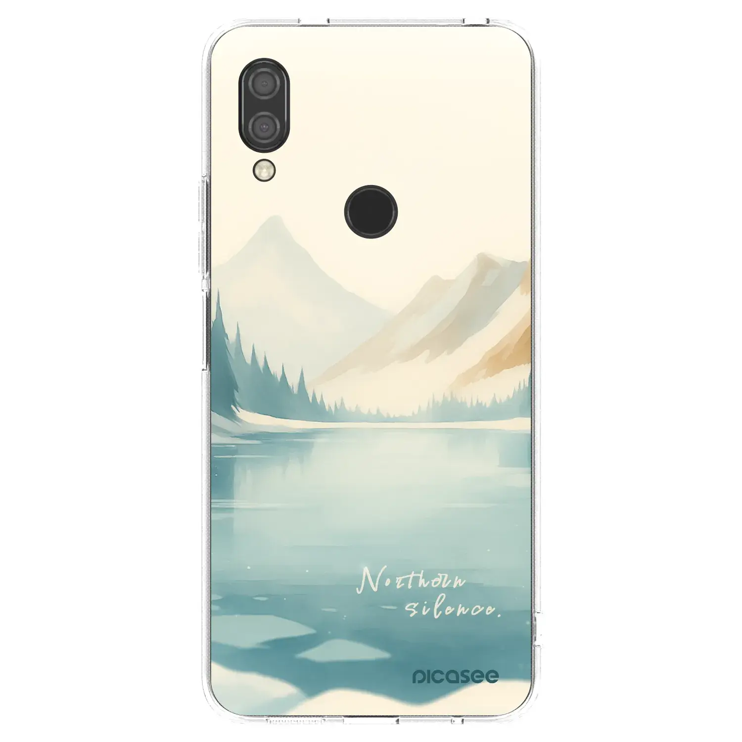Silikonový průhledný obal pro Xiaomi Redmi 7 - NOTHERN SILENCE