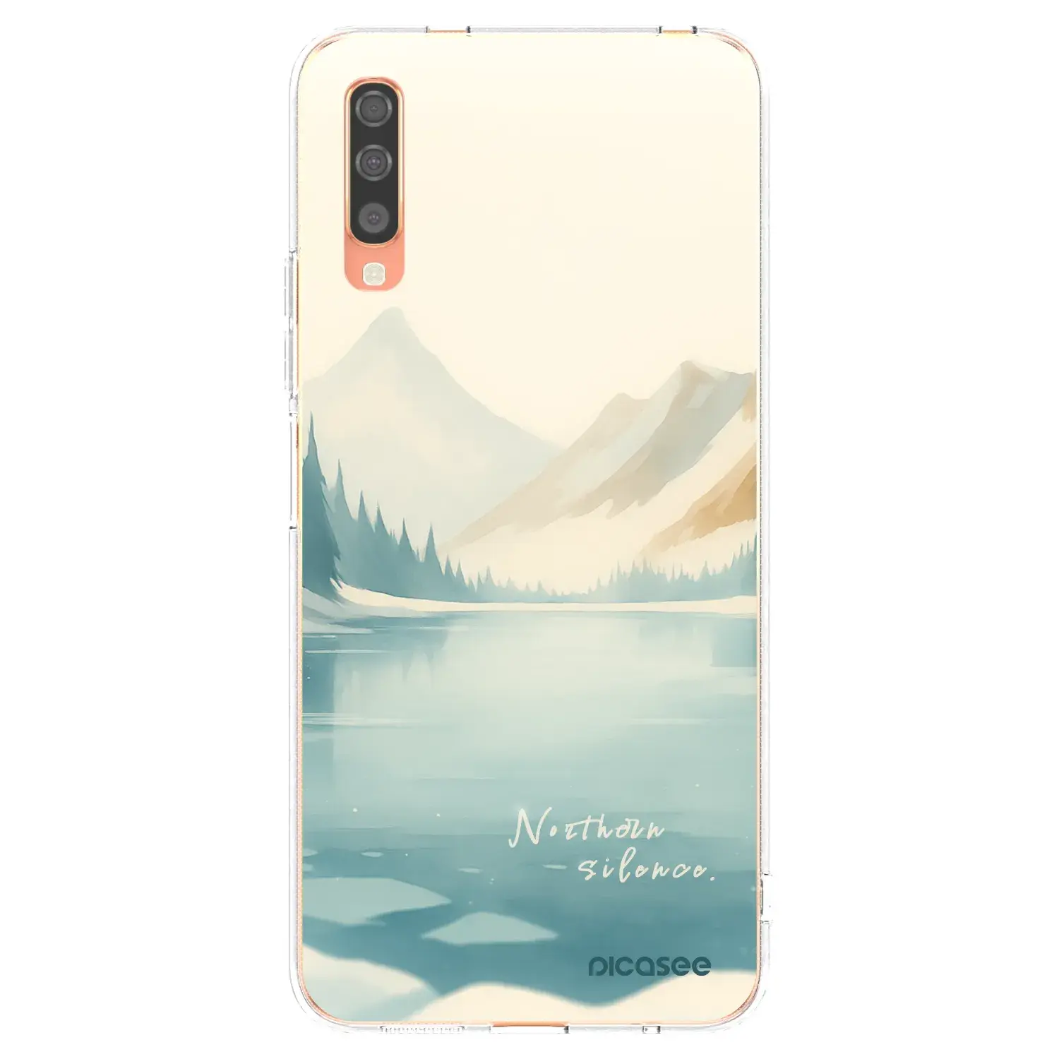 Silikonový průhledný obal pro Samsung Galaxy A70 A705F - NOTHERN SILENCE