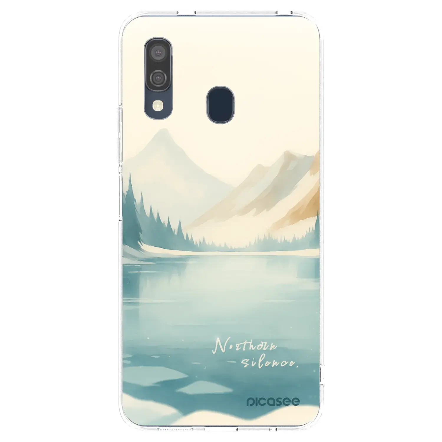 Silikonový průhledný obal pro Samsung Galaxy A40 A405F - NOTHERN SILENCE