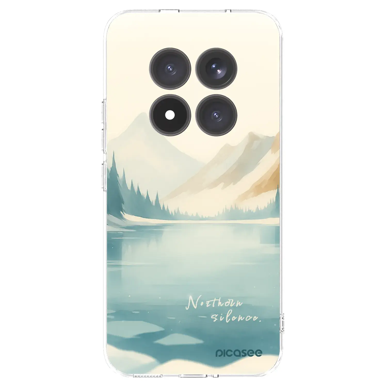 Silikonový průhledný obal pro Xiaomi Redmi Note 15 Pro+ - NOTHERN SILENCE
