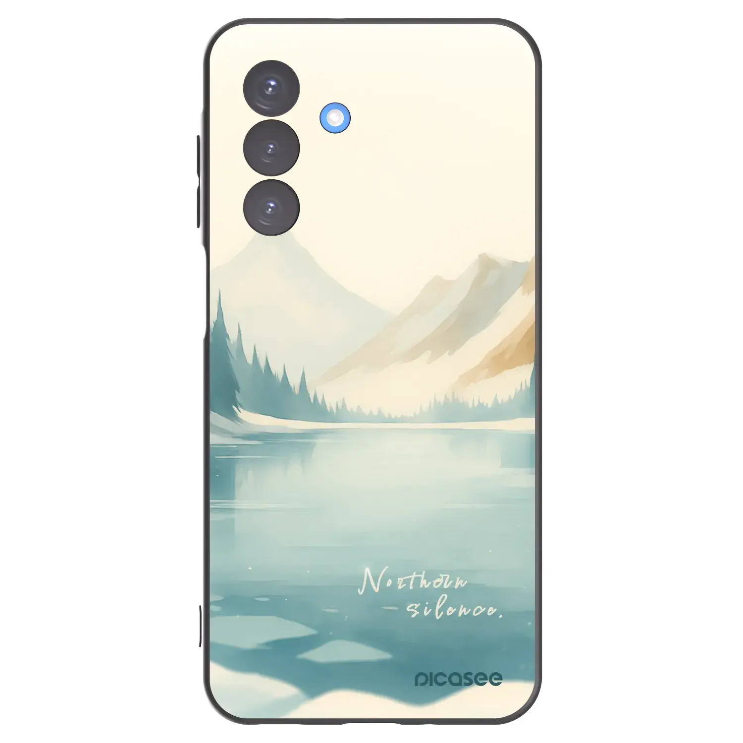 Silikonový černý obal pro Samsung Galaxy A17 5G - NOTHERN SILENCE