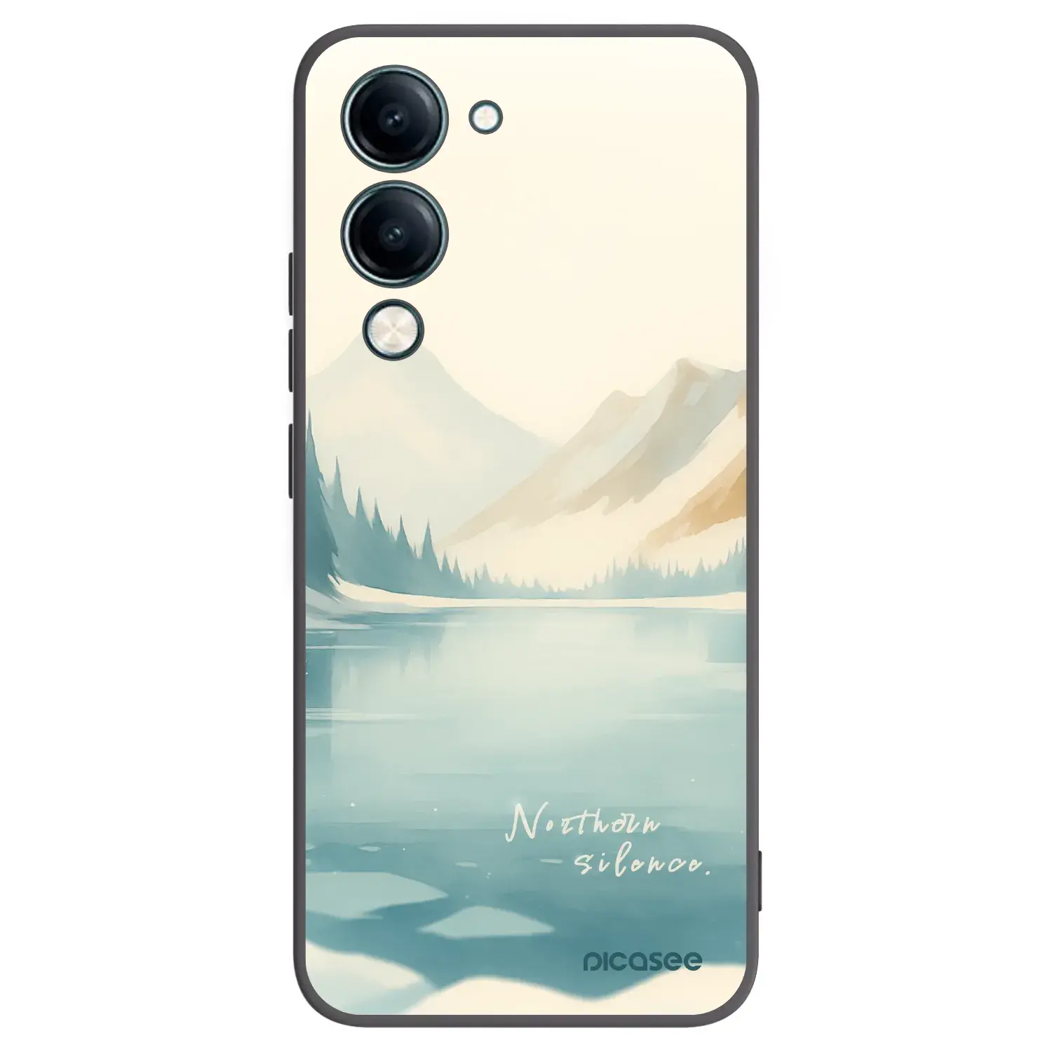 Silikonový černý obal pro Vivo Y29s 5G - NOTHERN SILENCE