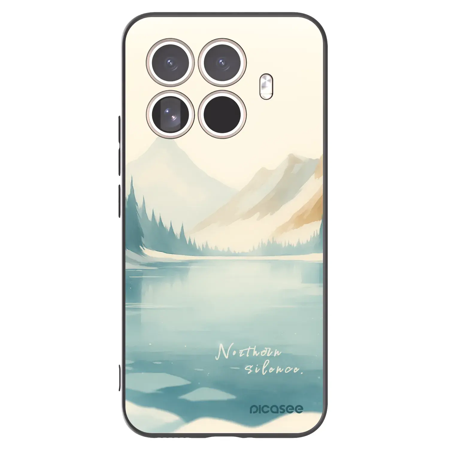 Silikonový černý obal pro Xiaomi 15T Pro - NOTHERN SILENCE