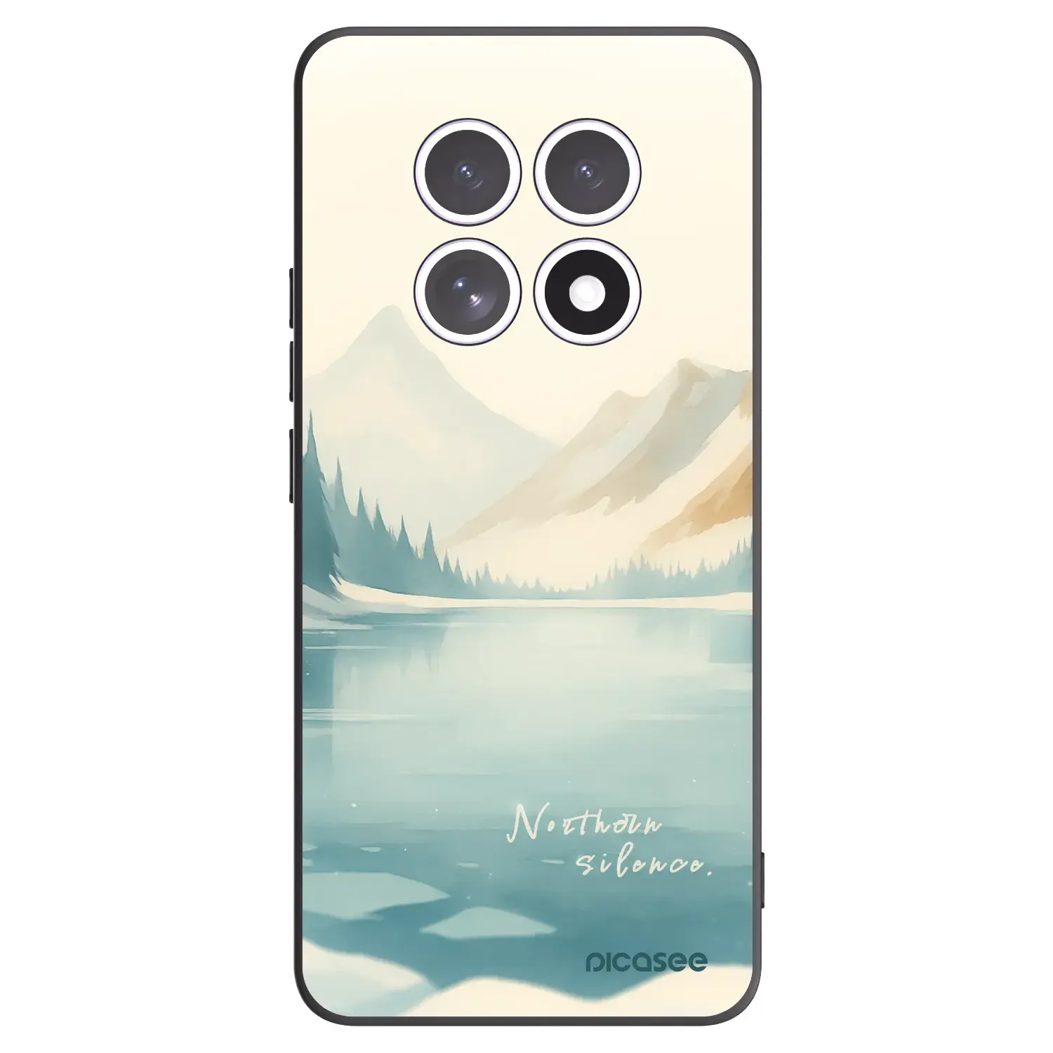 Silikonový černý obal pro Xiaomi Redmi Note 15 4G - NOTHERN SILENCE