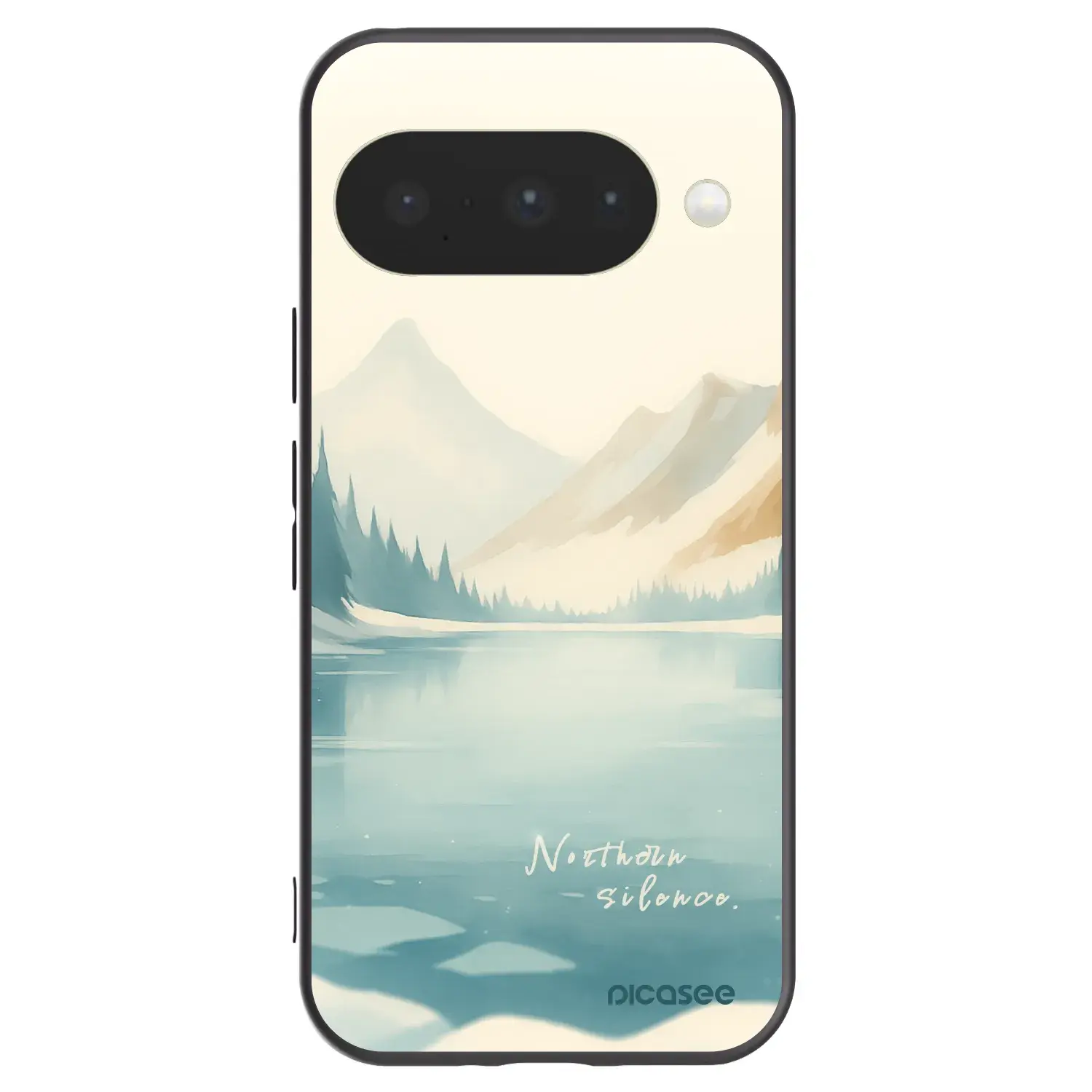 Silikonový černý obal pro Google Pixel 10 - NOTHERN SILENCE