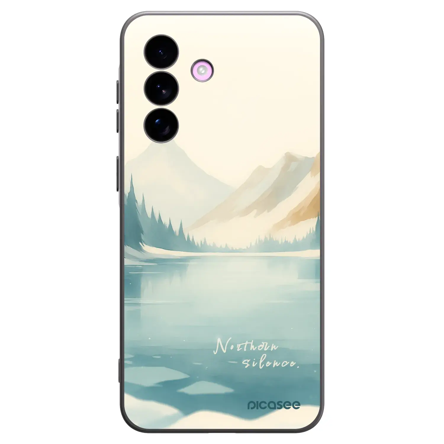 Silikonový černý obal pro Samsung Galaxy A57 5G - NOTHERN SILENCE