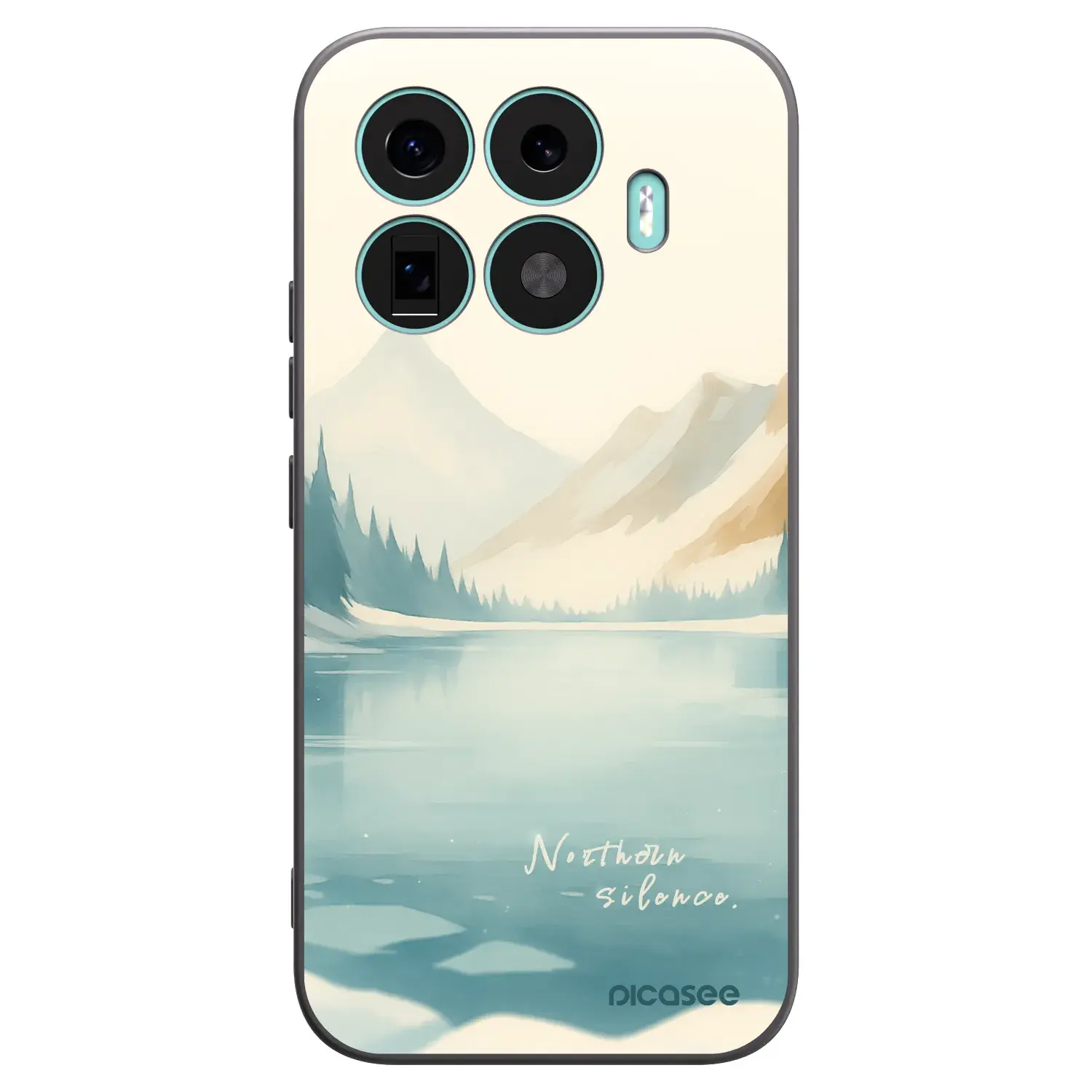 Silikonový černý obal pro Xiaomi 17T - NOTHERN SILENCE