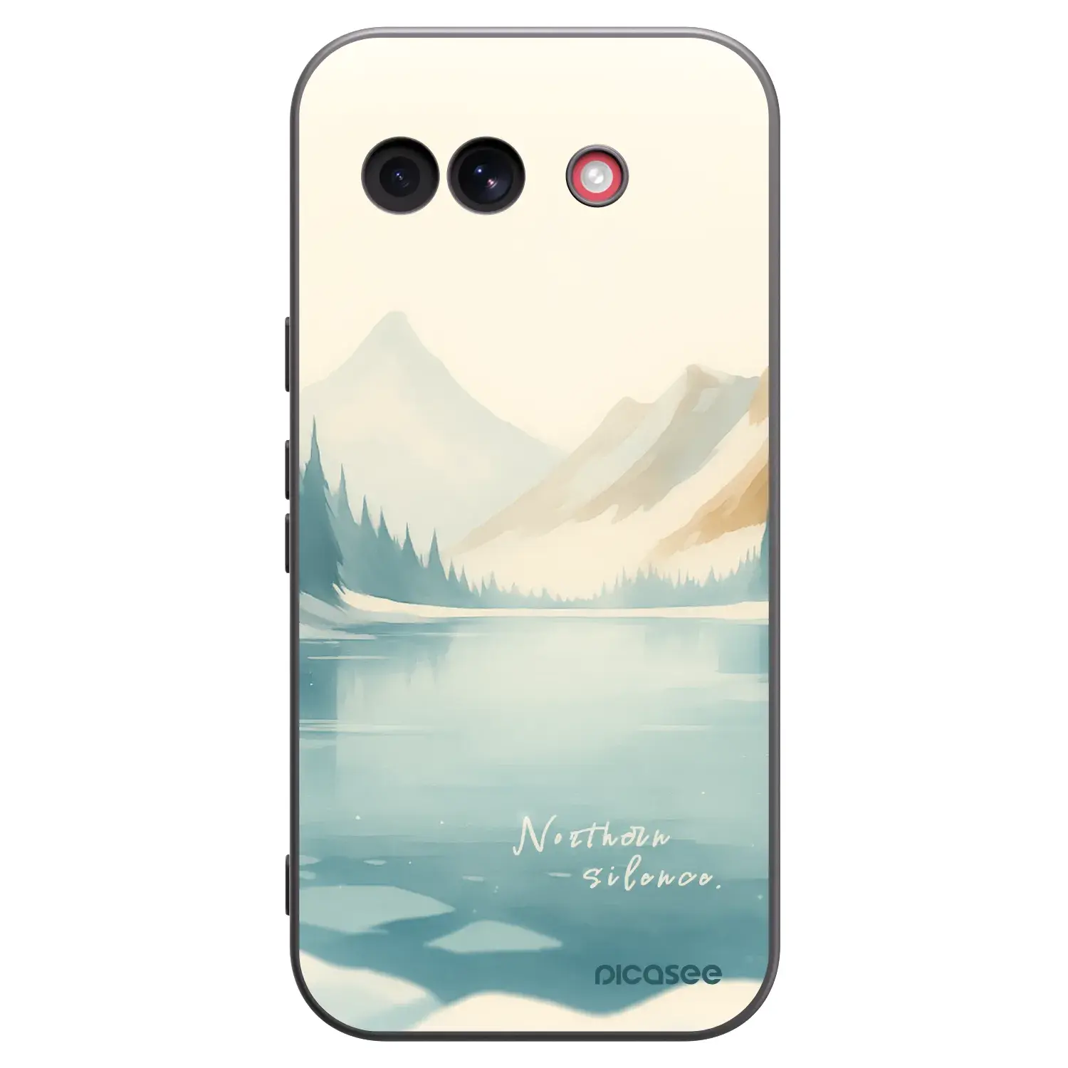 Silikonový černý obal pro Google Pixel 10a - NOTHERN SILENCE