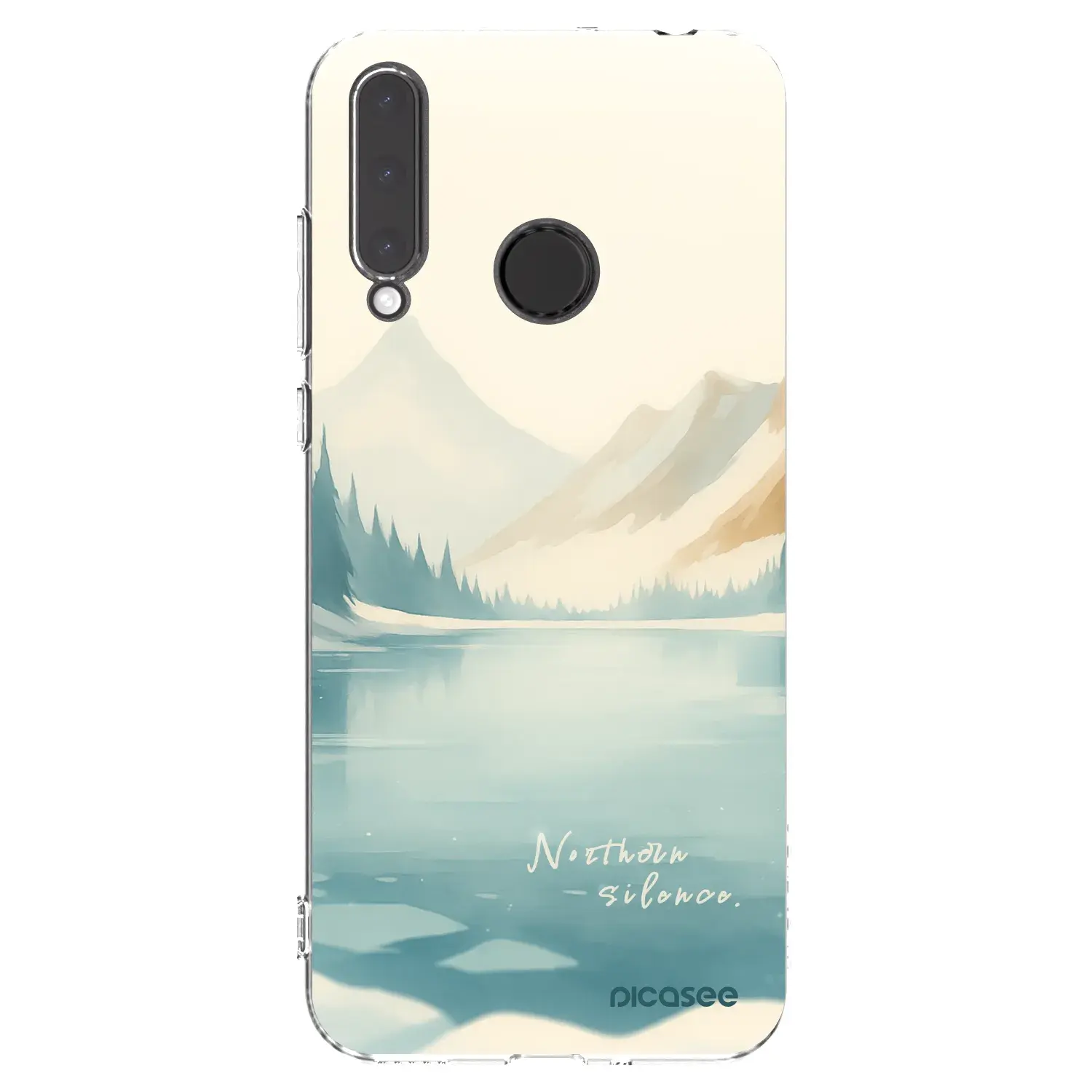 Silikonový průhledný obal pro Honor 20 Lite - NOTHERN SILENCE