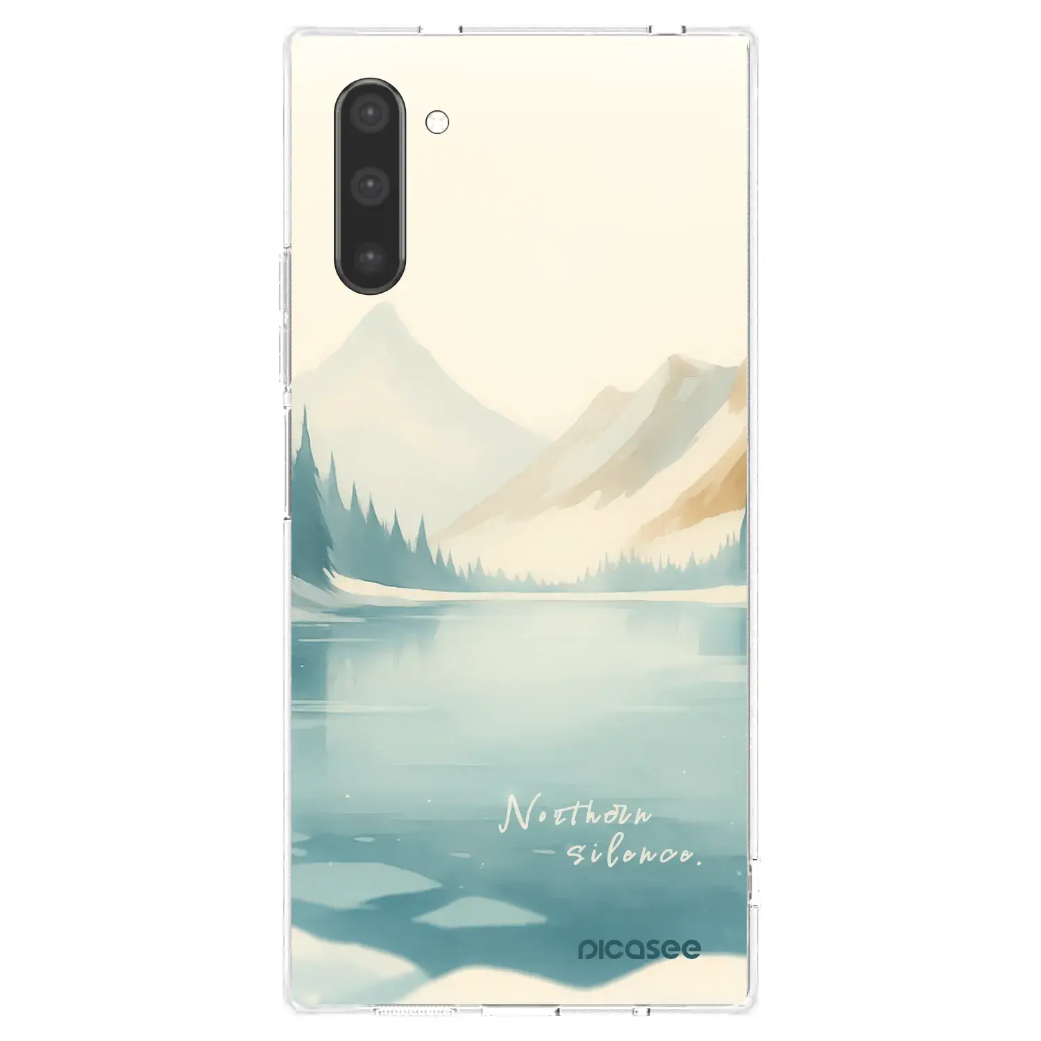 Silikonový průhledný obal pro Samsung Galaxy Note 10 N970F - NOTHERN SILENCE