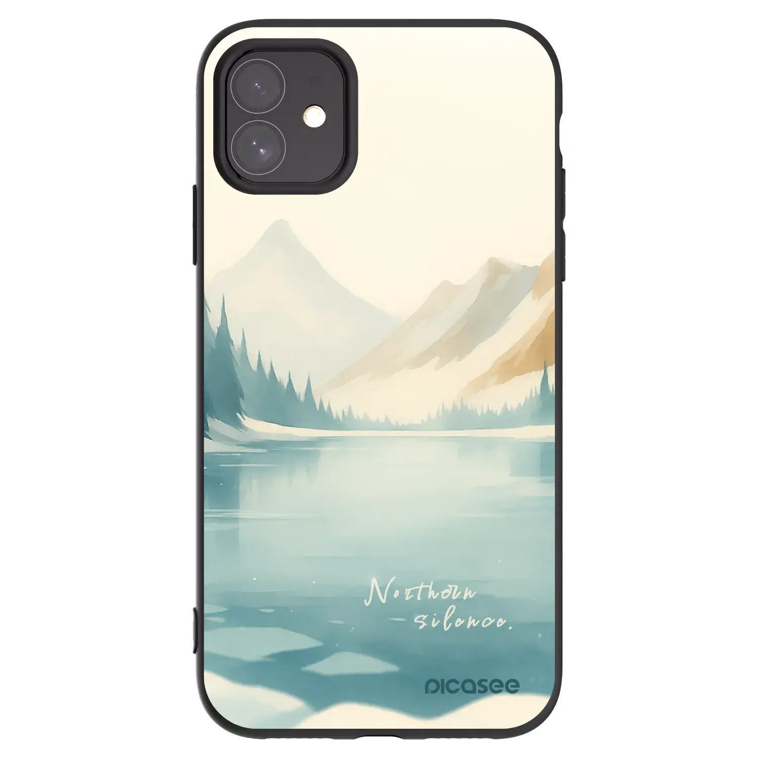Silikonový černý obal pro Apple iPhone 11 - NOTHERN SILENCE