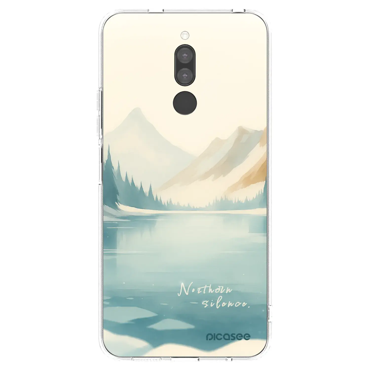 Silikonový průhledný obal pro Xiaomi Redmi 8 - NOTHERN SILENCE
